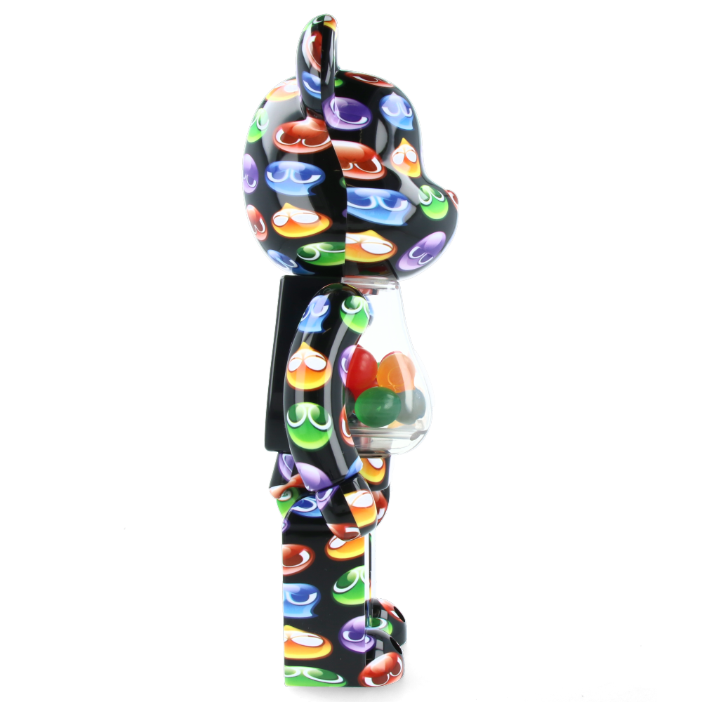 1000% Bearbrick Puyo Puyo Collectible Art Toy - Limited Edition Vinyl Figure for Display & Home Decor