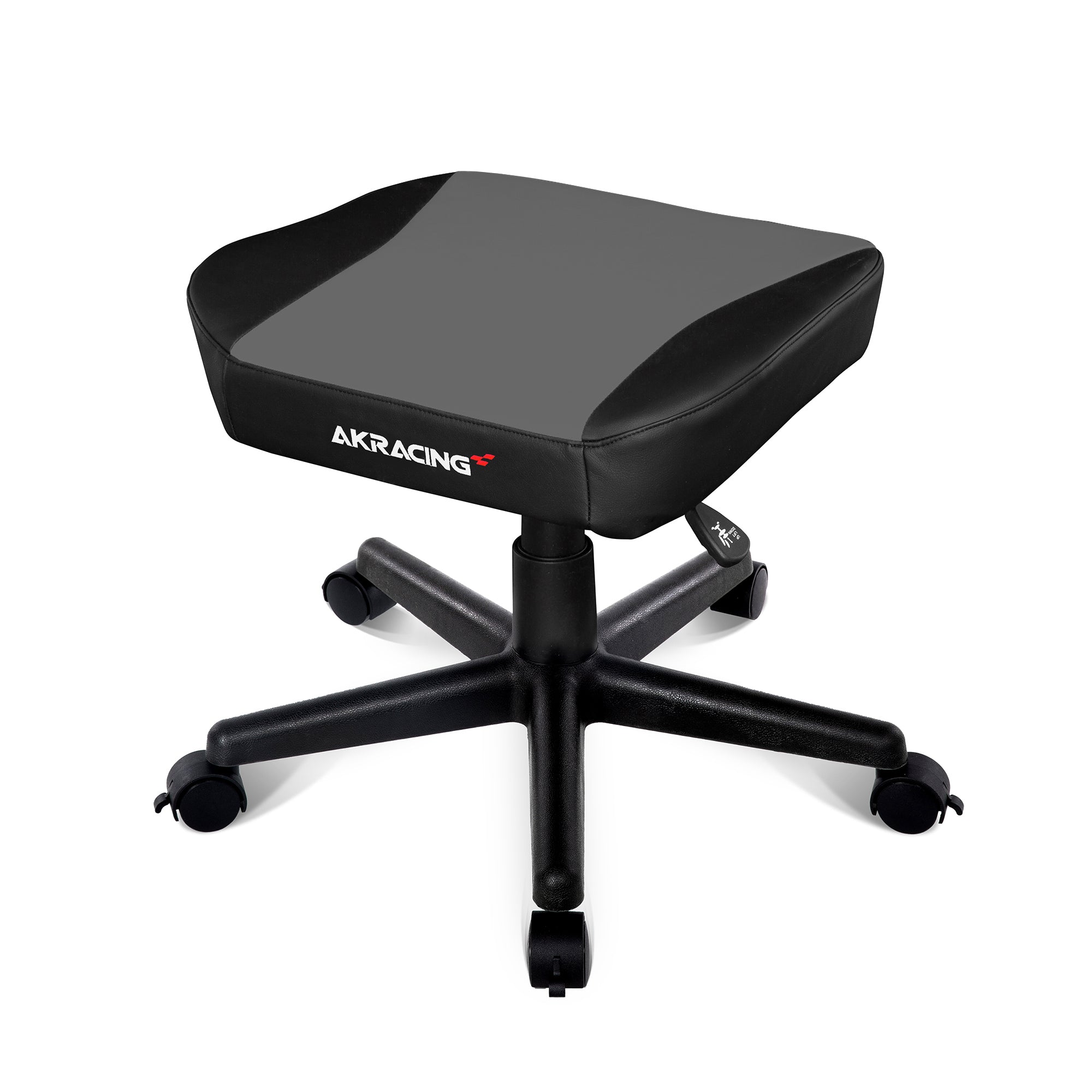 AK Racing Grey Gaming Footrest - Ergonomic Support for Office Chairs & Gaming Setups - Perfect for Home, Office, and Esports Use