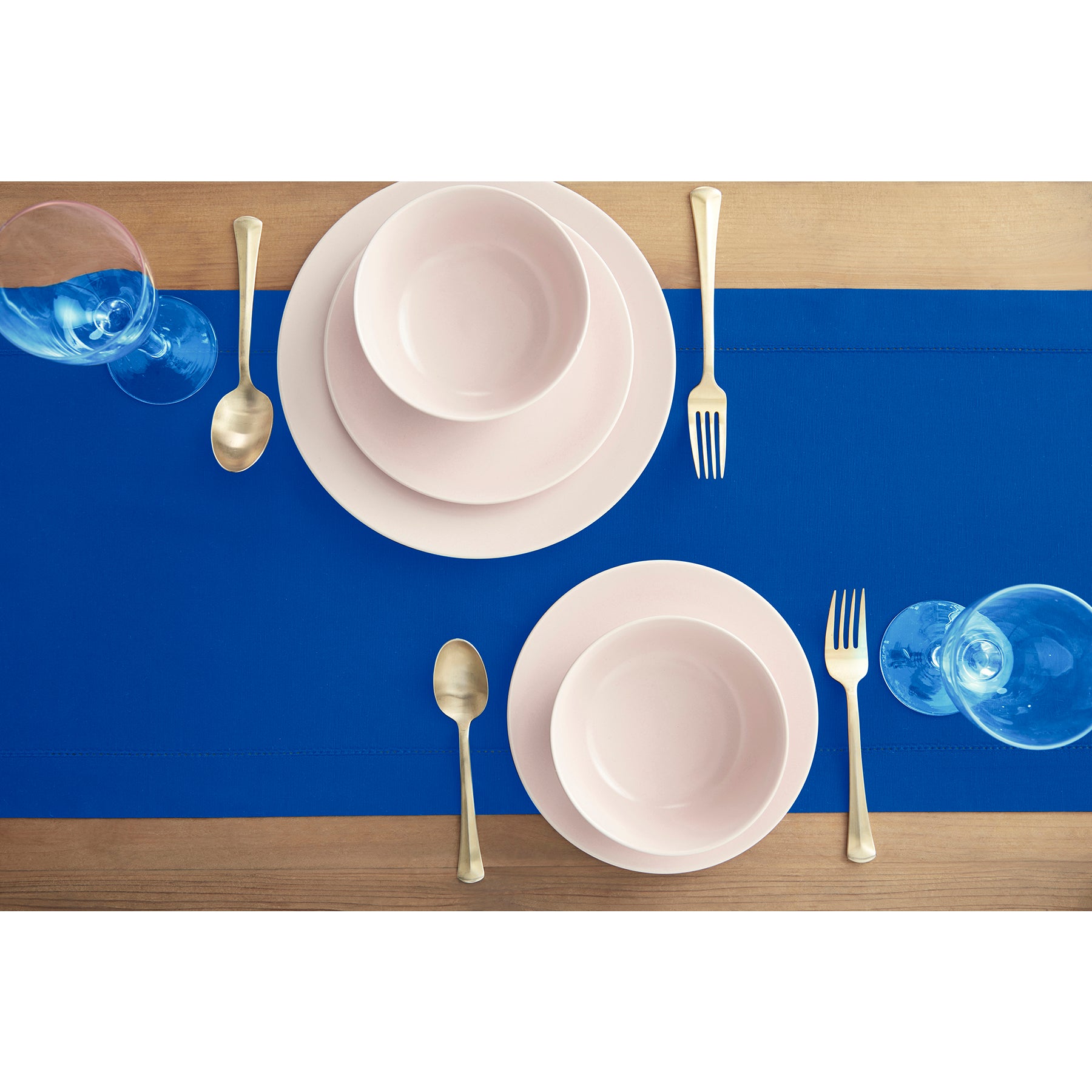 Premium Cotton Linen Hemstitch Table Runner - Elegant Dining Table Decor for Weddings, Parties & Home Decor - 60