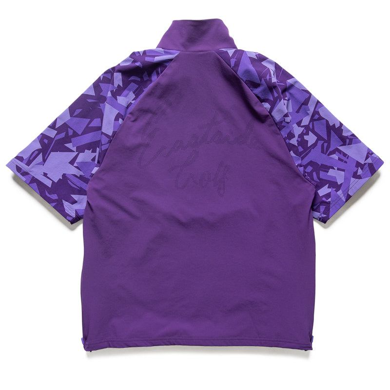 Eastside Golf 1/2 Zip Nylon Wind Shirt - Violet Color Lightweight Pullover for Men & Women - Perfect for Golfing, Running & Outdoor Activities