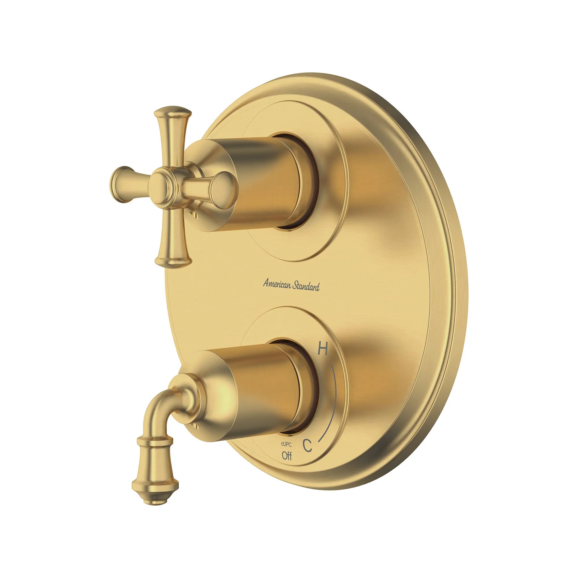 Delancey® 2 Handle Integrated Shower Diverter Trim Kit - Bathroom Faucet Replacement for Modern Home & Spa Experience