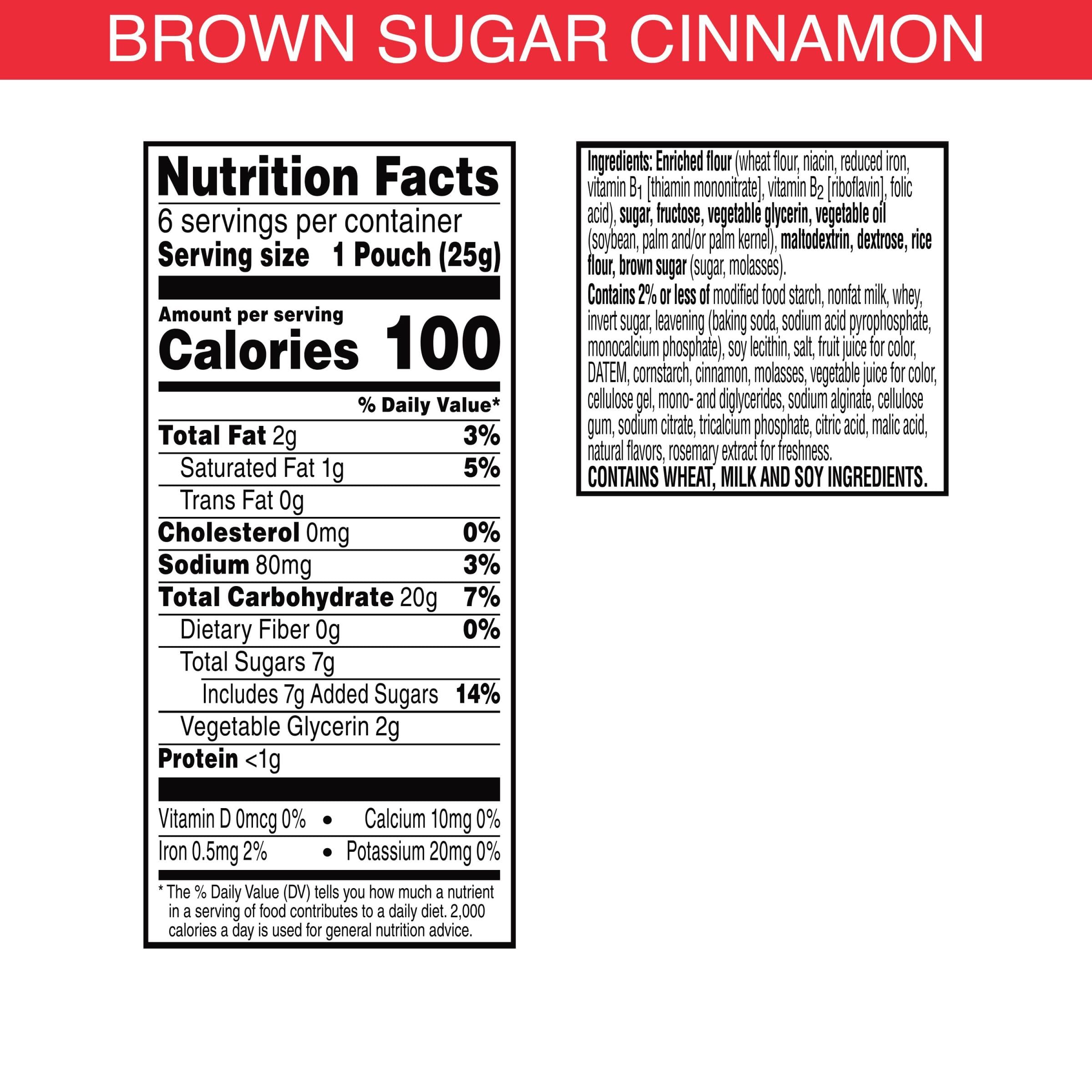 Special K Bar Pastry Crisps - 100 Calorie Snack Bars, Brown Sugar Cinnamon Flavor, 5.28oz Box (12 Count) | Healthy Breakfast On-The-Go, Office Snacks & Kids Lunchbox Treats