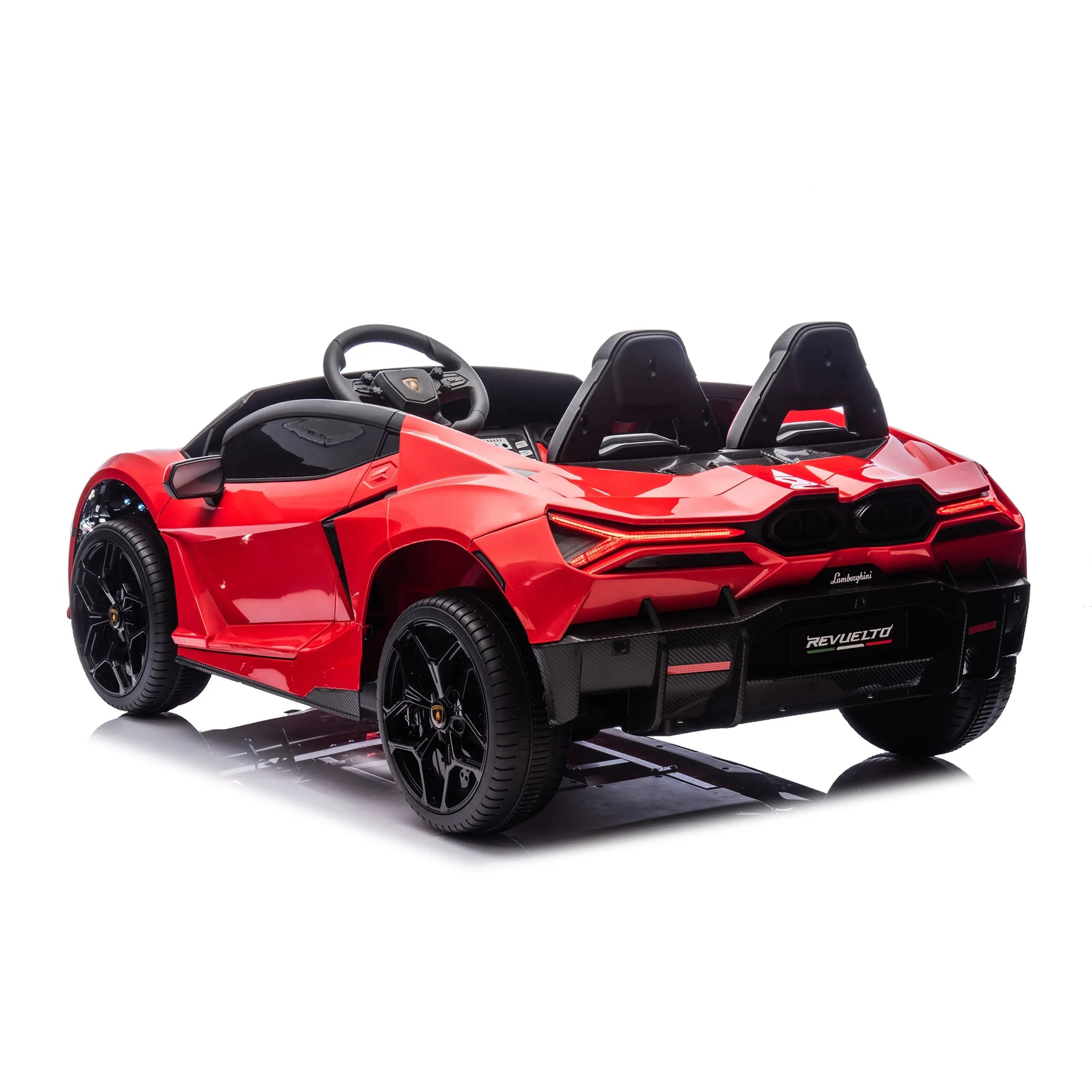 Lamborghini Revuelto 24V Kids Electric Ride On Car - Licensed Battery-Powered Toy Vehicle for Boys & Girls Ages 3-8 - Perfect for Outdoor Play, Birthday Gifts & Pretend Driving Fun