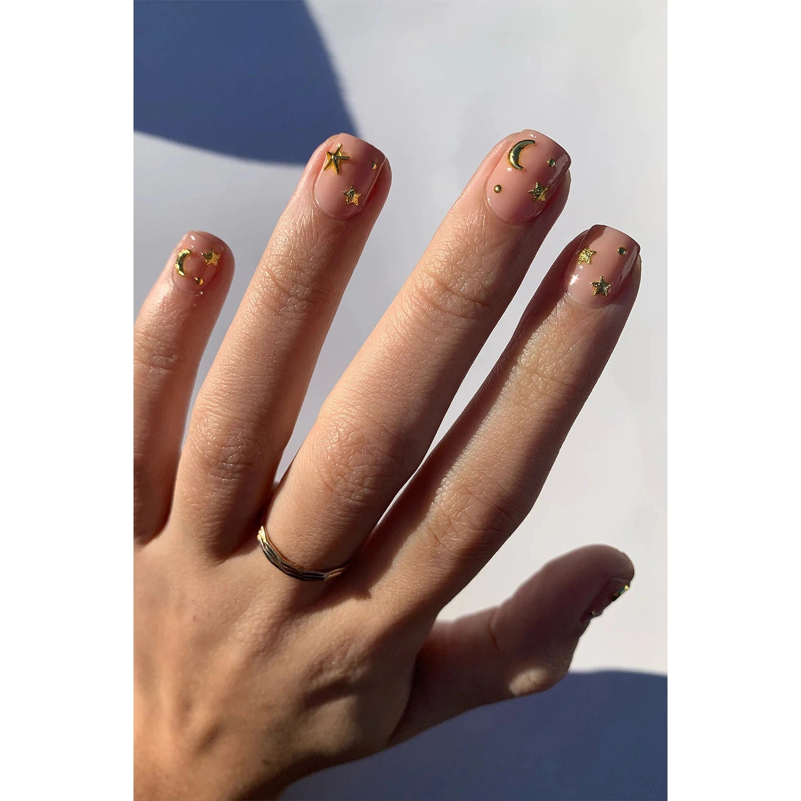 Cirque Colors Celestial Charms Gold Nail Polish - Long Lasting Metallic Nail Art for Manicures & Pedicures | Perfect for Parties, Weddings & Special Occasions