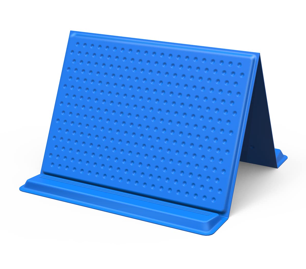 Adjustable Angle Cell Phone Stand Holder - Universal Compatibility for iPhone, Samsung & Smartphones - Portable Non-Slip Silicone Dock for Desk, Office, Home Use - Perfect for Video Calls, Watching Movies & Hands-Free Browsing (Blue)