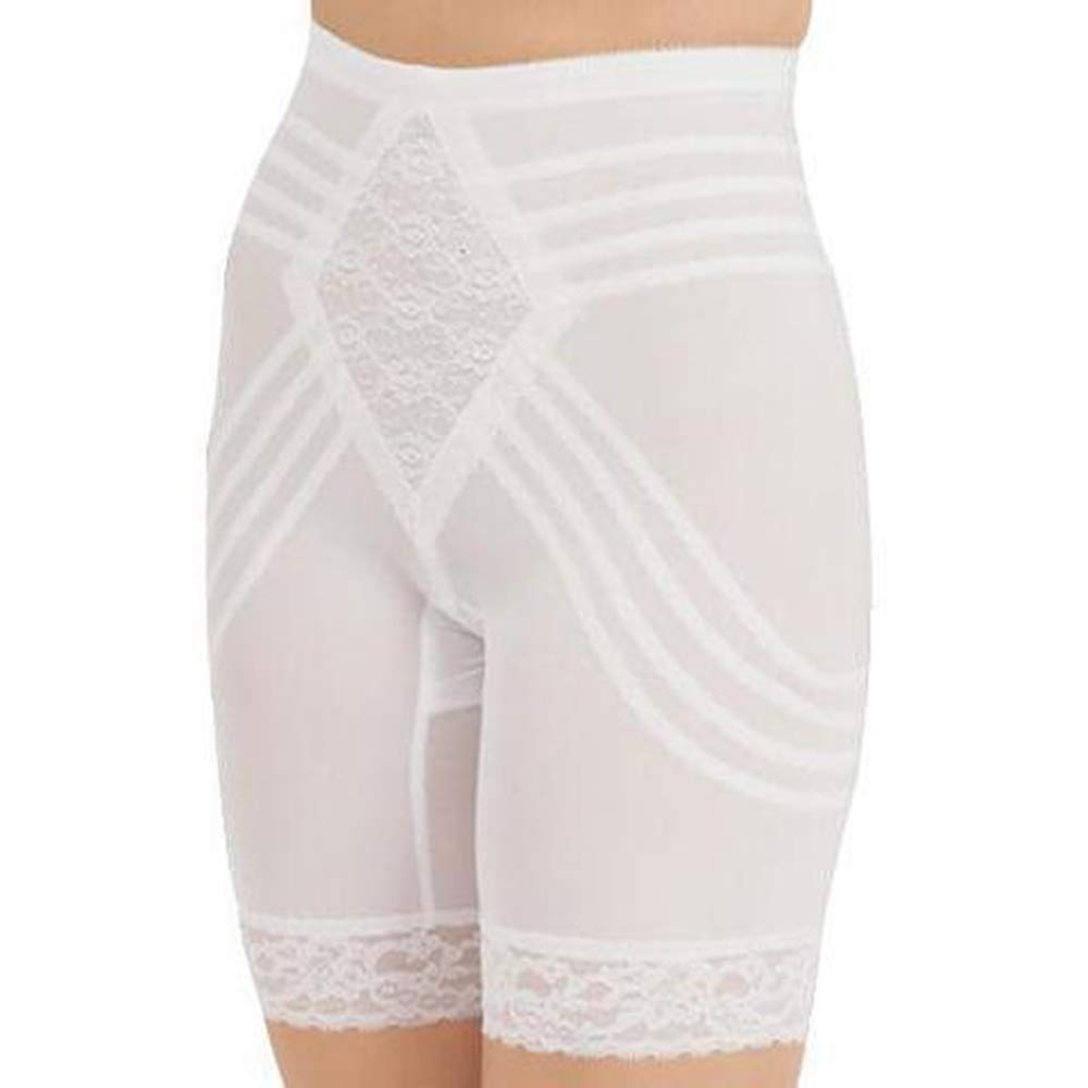 Rago Style 679 High Waist Leg Shaper - Firm Control Shapewear for Women | Tummy Tucking & Thigh Slimming | Perfect Under Dresses for Work & Special Occasions