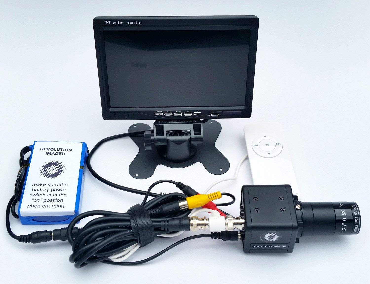 Revolution Imager for Telescope - HD Live Color Video Camera with LCD Monitor for Astronomy & Stargazing - Perfect for Astrophotography & Night Sky Observation