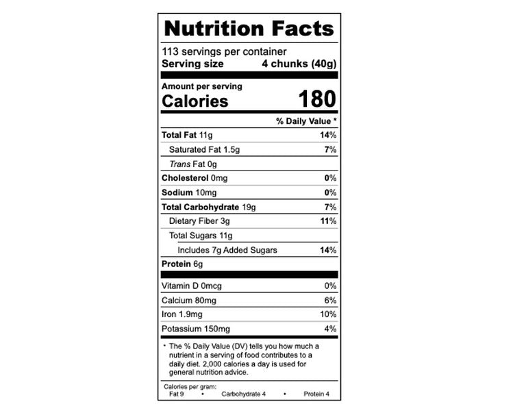 Chunks of Energy Mixed Berry Blast Chews - Delicious Natural Energy Chews for Workouts, Hiking & Active Lifestyles