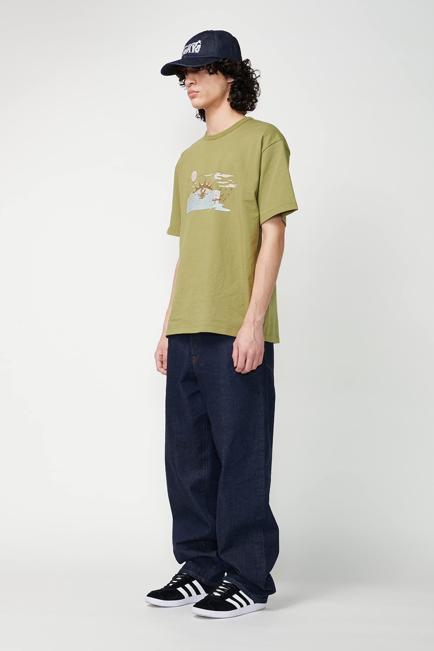 Not So Ape Wide Leg Denim Pants - Unisex Japanese Denim Jeans for Men & Women | High-Quality Made in Japan | Perfect for Streetwear, Casual Outfits & Fashion Statements