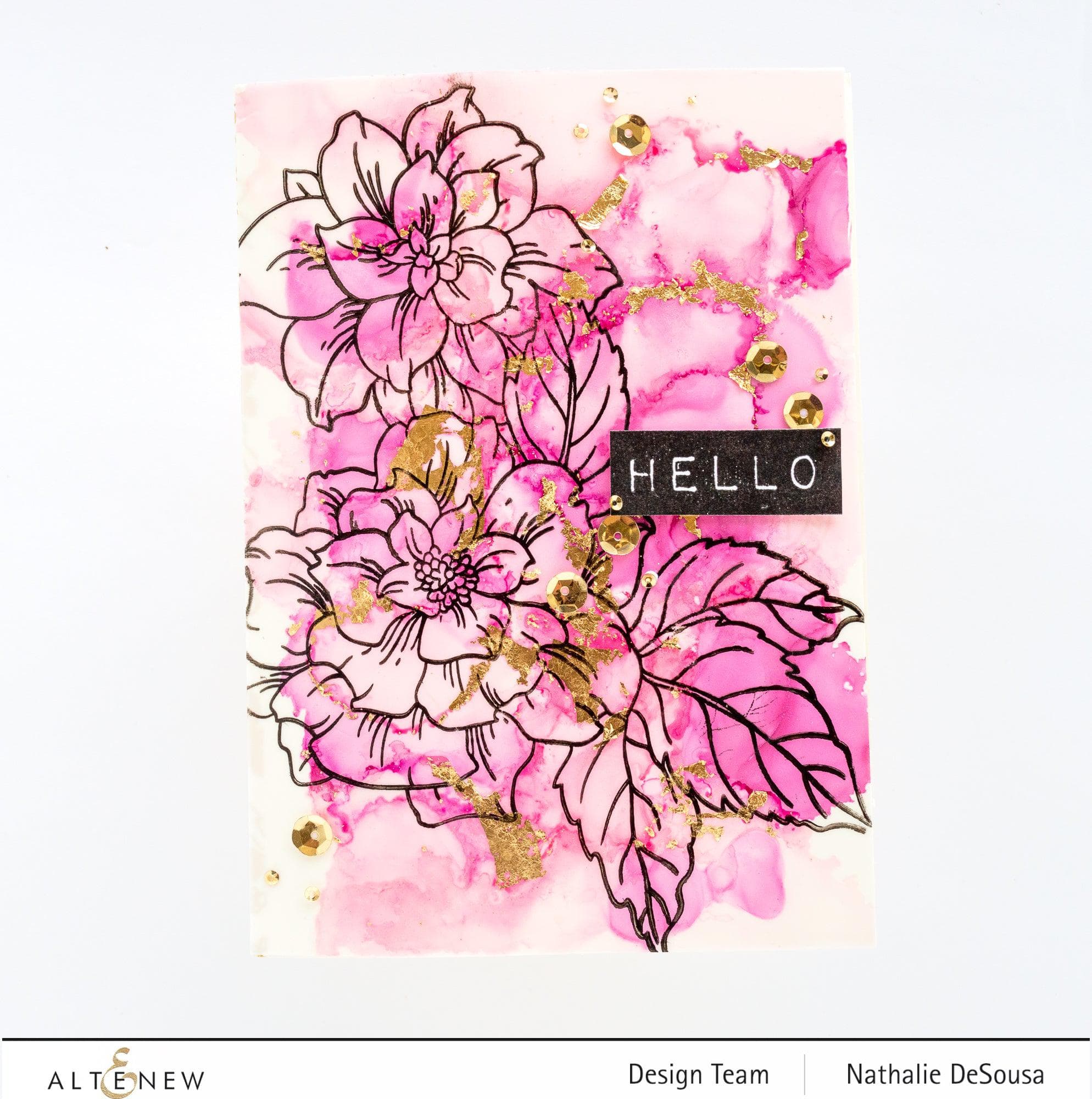 Courageous You Layering Stencil Set (3 in 1) - DIY Card Making, Scrapbooking & Mixed Media Art Supplies for Crafters