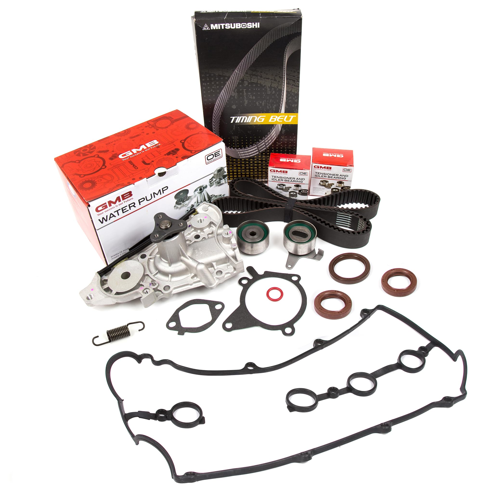 GMB Timing Belt Kit with Valve Cover Gasket & Water Pump - Compatible with 2001-2005 Mazda Miata 1.8L BP Engine - Perfect for Engine Maintenance & Performance Upgrades