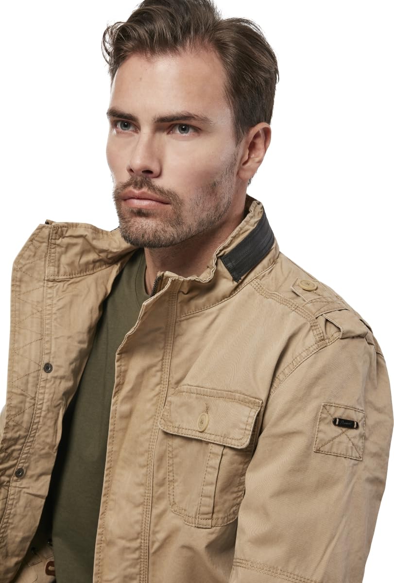 Britannia Olive Green Jacket for Men & Women - Waterproof Windbreaker for Outdoor Hiking, Camping & Travel