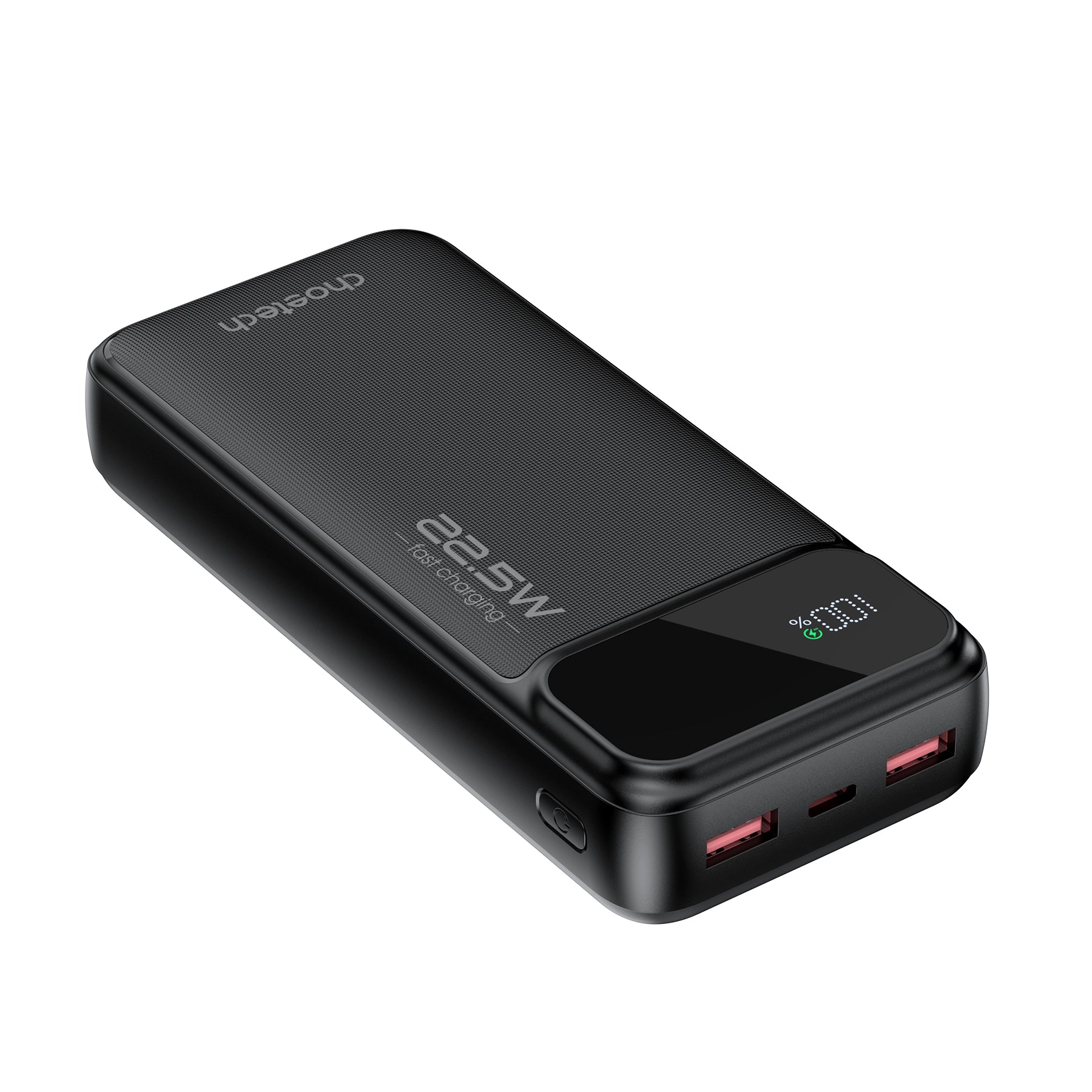 20000mAh Portable Charger with 22.5W Fast Charging, USB-C & Dual USB Outputs, LED Display - Perfect for Travel, Camping & Emergency Power Backup
