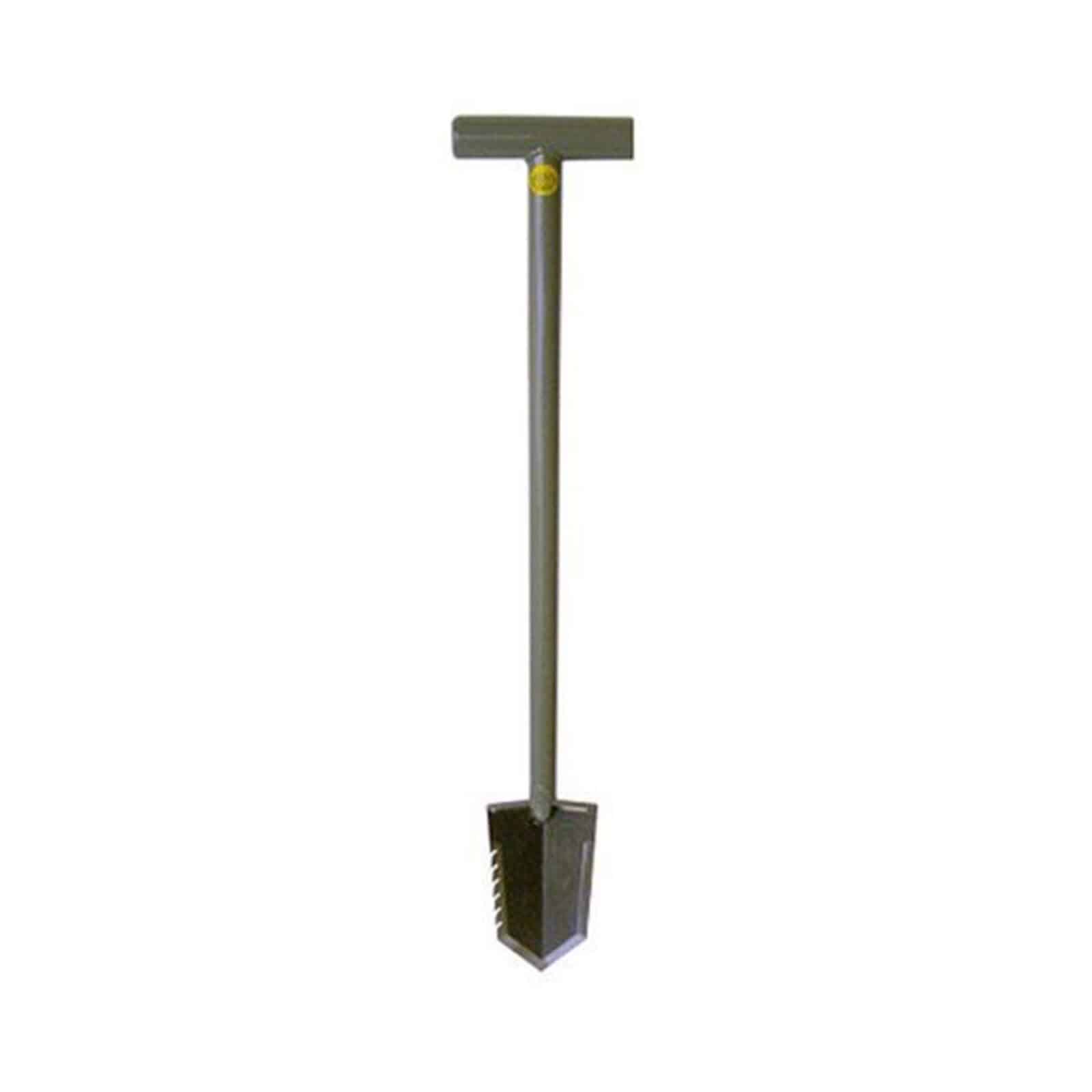Lesche Sampson T-Handle Shovel & Digging Tool with Left Side Serrated Edge - Perfect for Metal Detecting, Archaeology & Outdoor Treasure Hunting