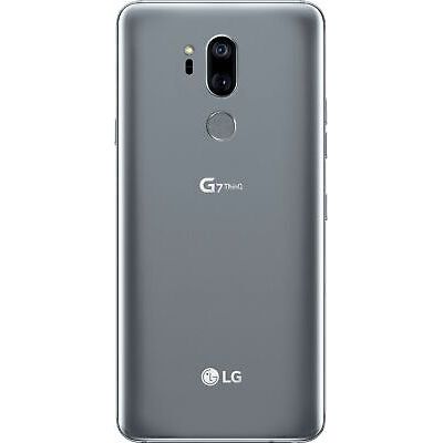 LG G7 ThinQ 64GB Platinum Grey Verizon Unlocked Smartphone - Premium Android Phone for Streaming, Gaming & Productivity