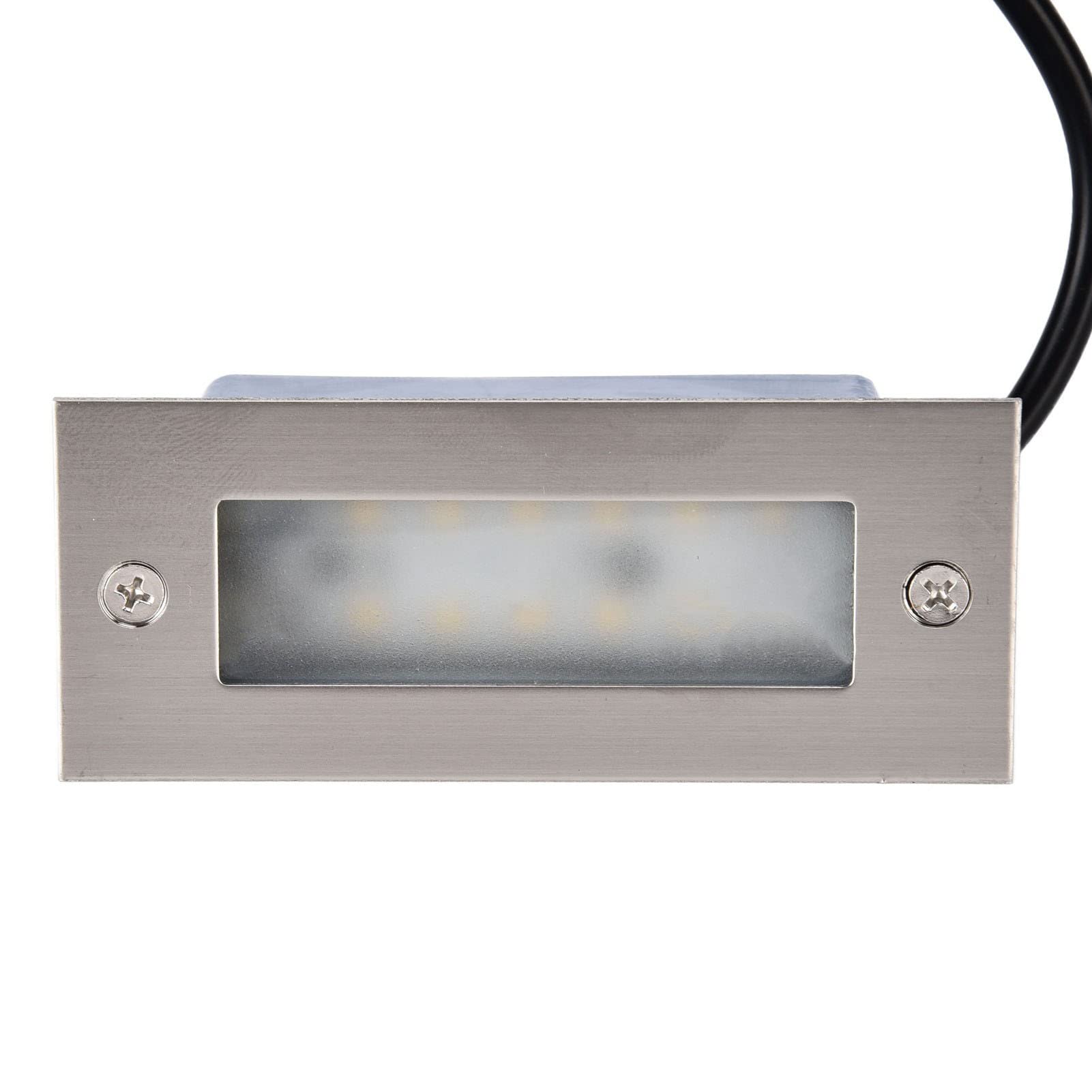 Meiyya LED Stair Lights - Rectangle Warm White Step Lights, IP55 Waterproof Indoor Lighting for Stairs, Hallways, and Home Decoration