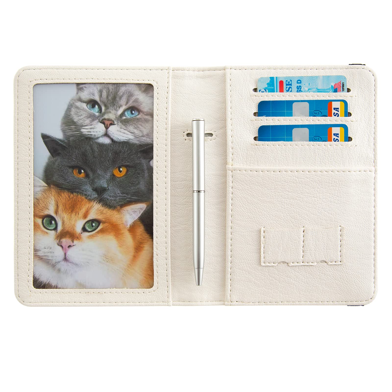 RFID Blocking Passport Holder & Travel Wallet - Secure Credit Card Case for Women, Men, Boys & Girls | Cute Passport Cover for International Travel, Vacations & Business Trips | Perfect Travel Essential for Airports & Adventures