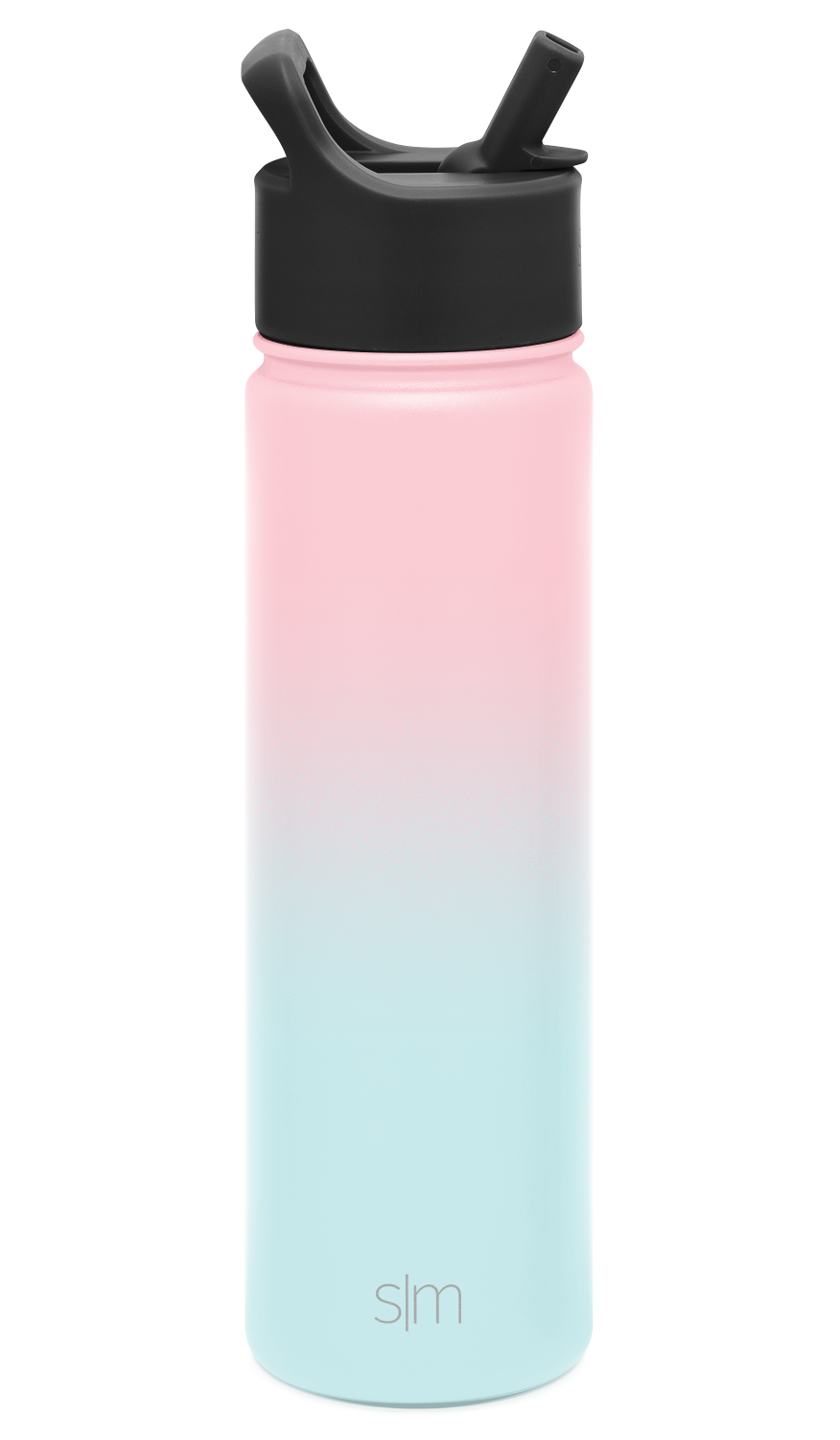 Summit Insulated Stainless Steel Water Bottle with Straw Lid - Leakproof, BPA-Free, 20oz for Hiking, Gym & Outdoor Activities