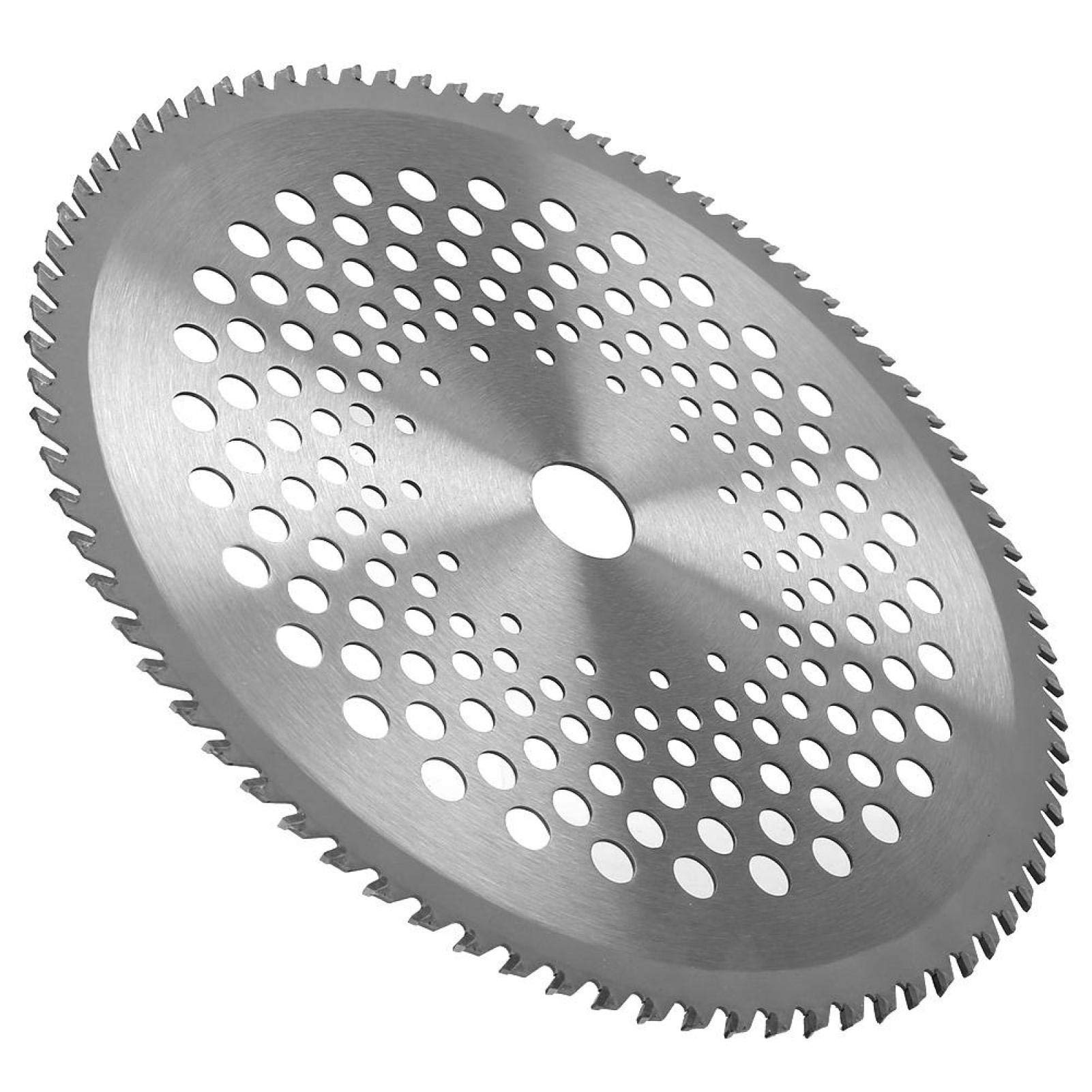 10-Inch High-Speed Steel Grass Trimmer Cutter with 80-Tooth Saw Blade - Professional Weed Cutter & Harvesting Tool for Lawn Care, Gardening, and Landscaping