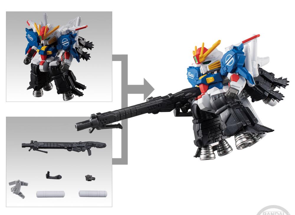 Bandai FW Fusion Works Gundam Converge #Plus 02 Action Figure Set of 5 - Perfect for Anime Collectors & Gundam Model Displays
