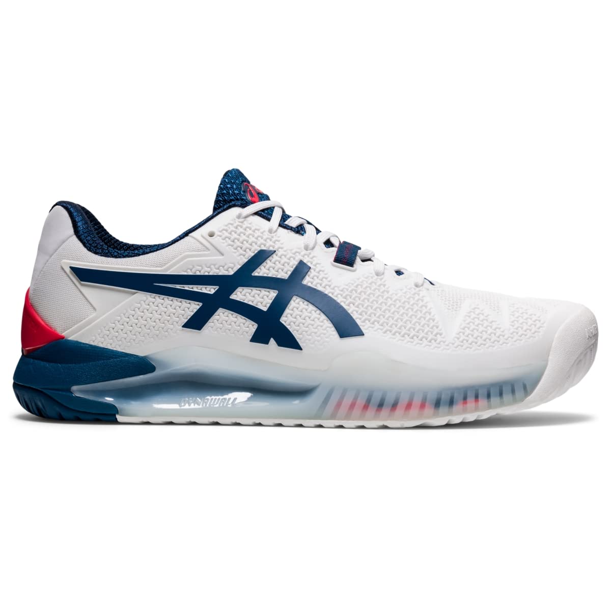 ASICS Men's GEL-Resolution 8 Tennis Shoes - Lightweight Cushioned Court Sneakers for Stability & Durability | Perfect for Competitive Play & Training Sessions