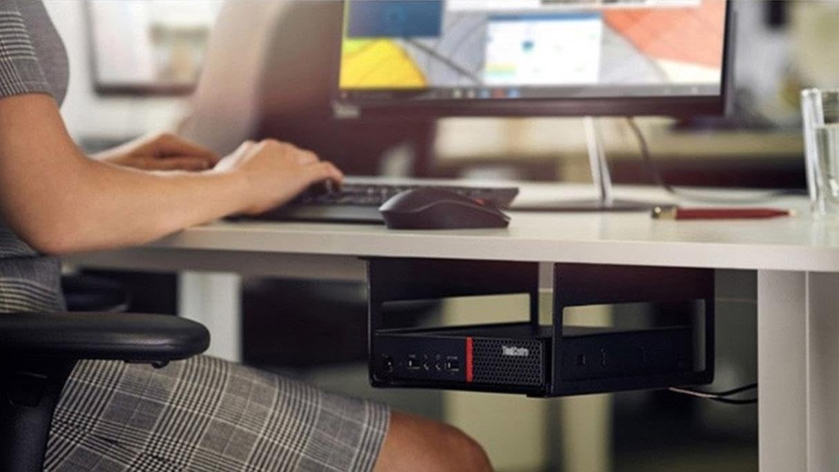 Lenovo ThinkCentre M710q Tiny Mini Desktop PC - Intel Core i5-6500 3.2GHz (Up to 3.6GHz), 16GB RAM, 256GB SSD, WiFi, Bluetooth, Windows 10 Pro (Renewed) - Perfect for Home Office, Small Business & Digital Signage