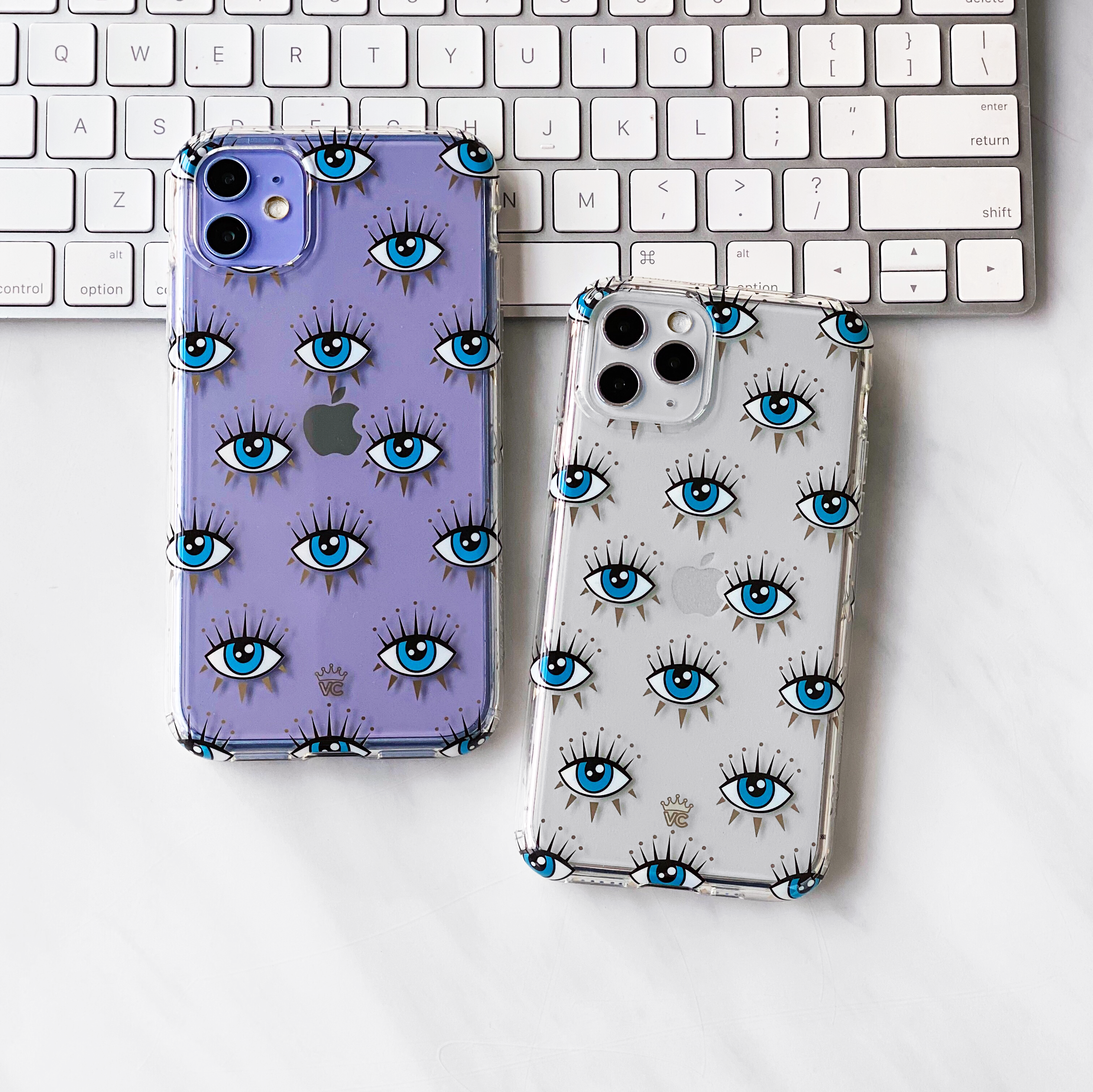 Evil Eye Protection iPhone Case - Stylish & Durable Phone Cover for iPhone 13/12/11/XR - Perfect for Travel, Parties & Daily Use