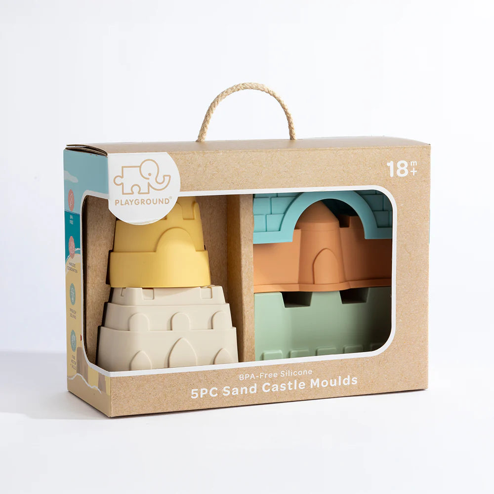 Premium Silicone Sand Castle Mould Set - 12 Piece Beach Toy Kit for Kids, BPA-Free & Durable - Perfect for Beach Parties, Sand Play & Summer Outdoor Activities
