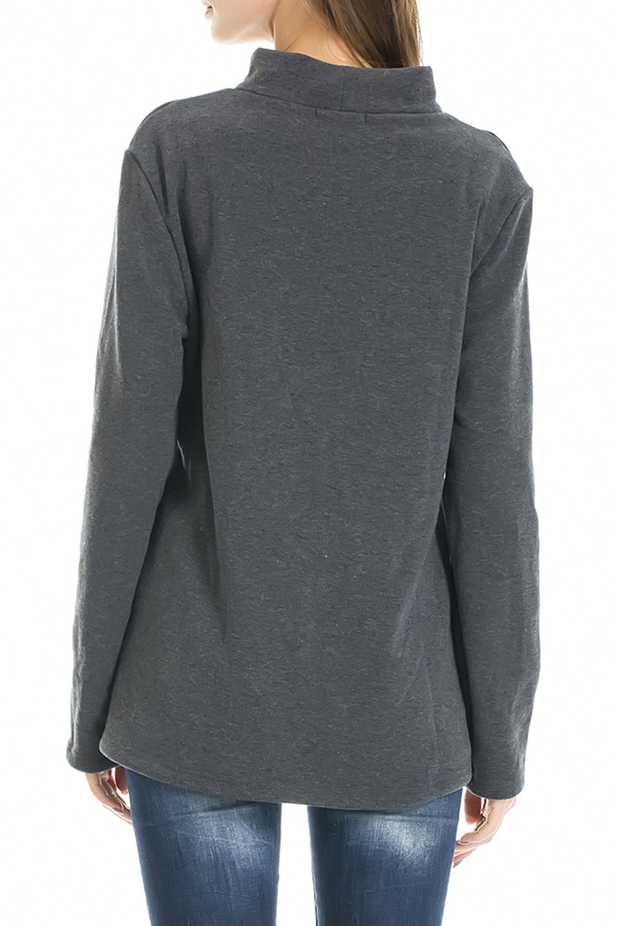 Smallshow Women's Fleece Nursing Tops - Soft Long Sleeve Breastfeeding Shirts for Moms - Perfect for Nursing, Pumping & Comfortable All-Day Wear at Home or Outdoors