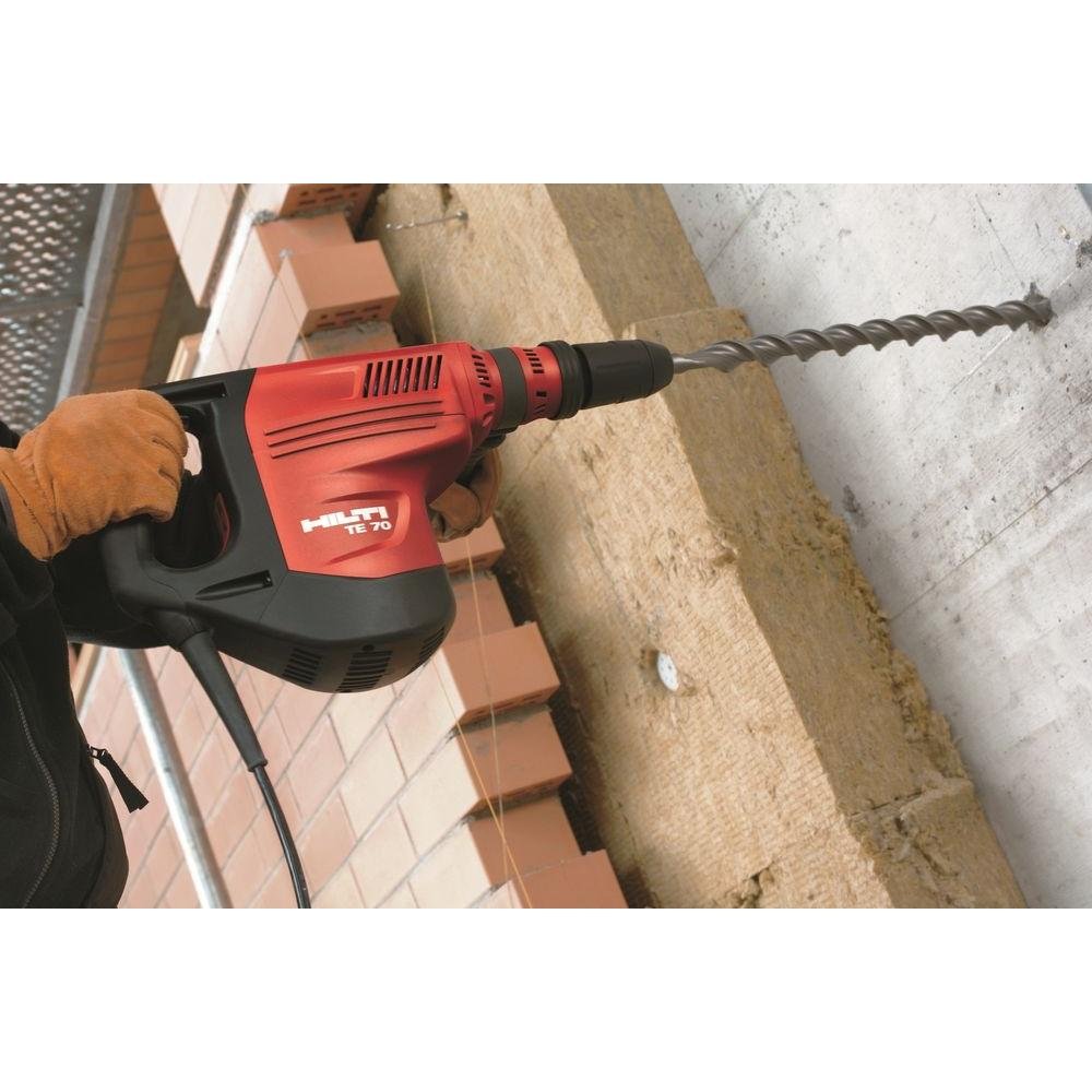 Hilti TE-YX 1/2-Inch x 14-Inch Hammer Drill Bit for Concrete & Masonry - Heavy Duty Rotary Hammer Drill Accessories for Construction & DIY Projects