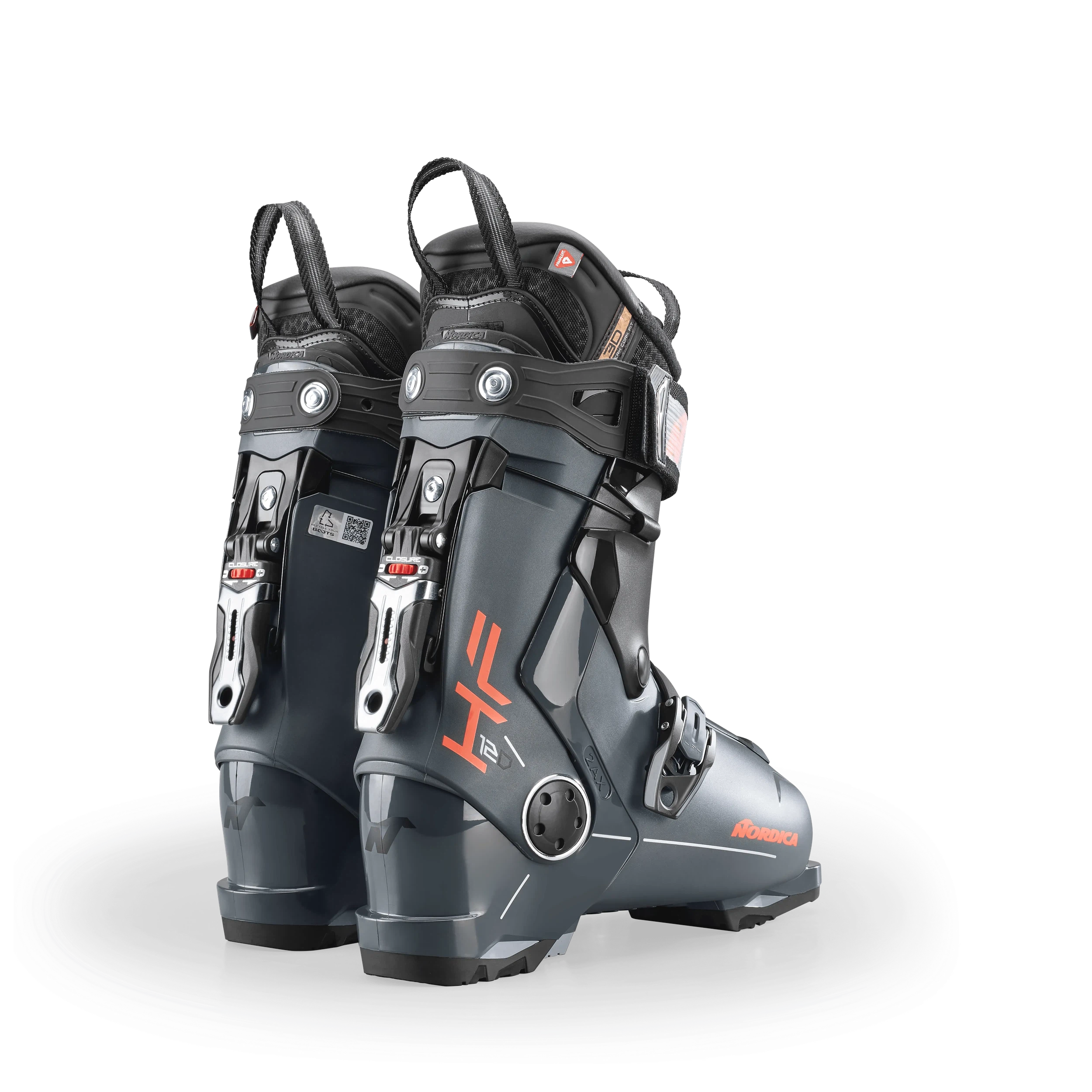 Nordica HF 120 Ski Boots 2026 - High-Performance Alpine Ski Boots for Men & Women - Perfect for All-Mountain & Freeride Skiing