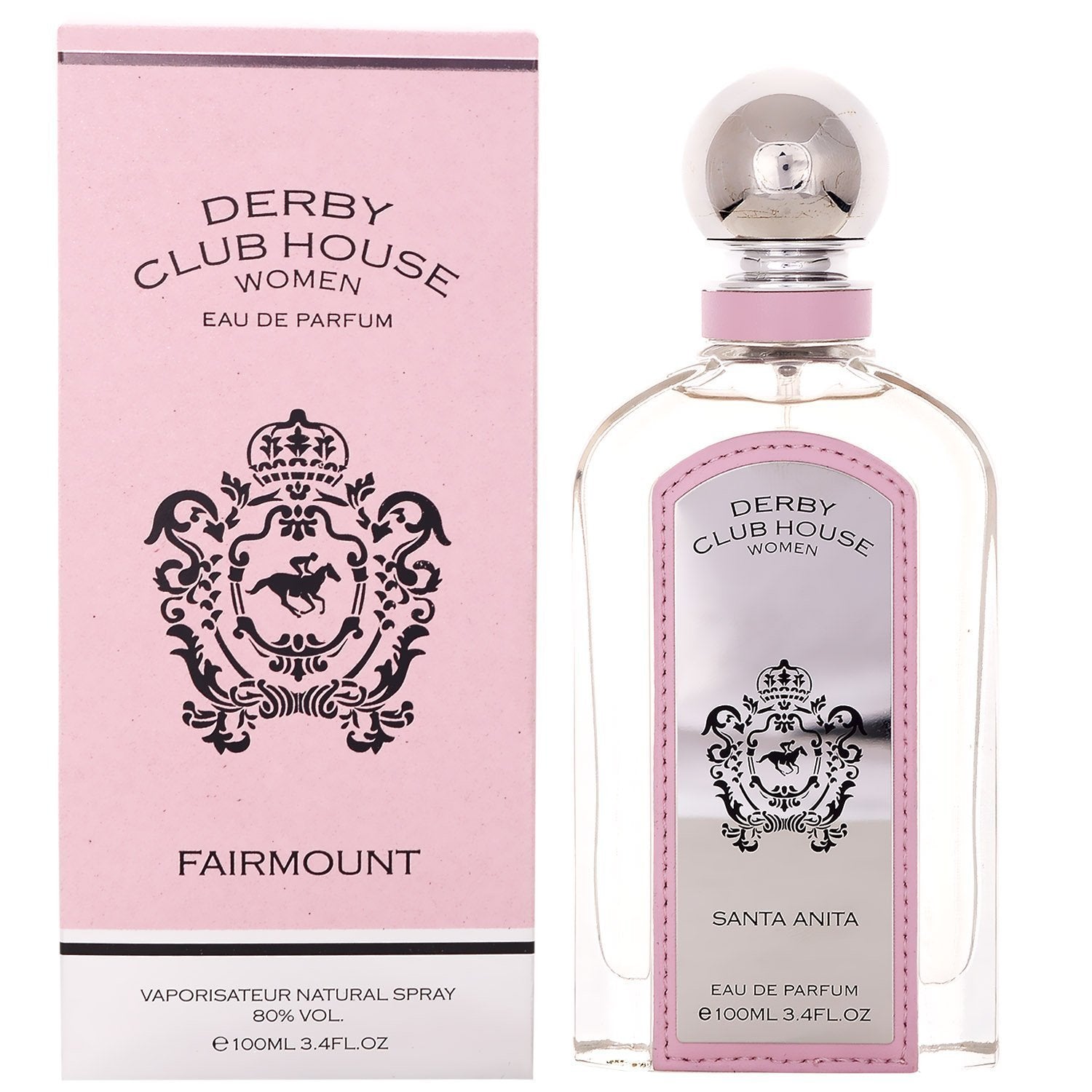 Derby Club House Fairmount Eau de Parfum Spray for Women - Long Lasting Luxury Fragrance for Date Night & Special Occasions