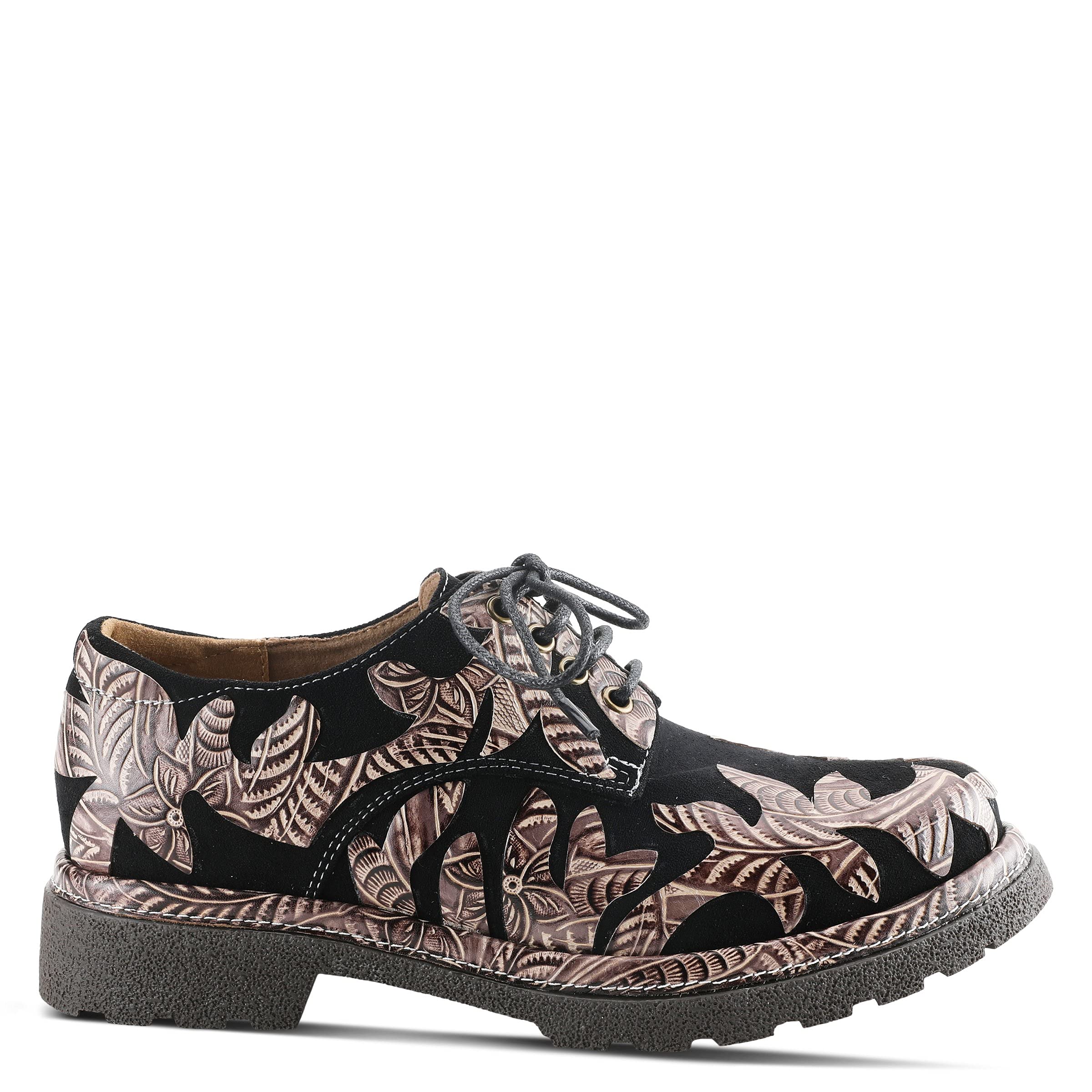 Spring Step L'Artiste Women's Jigsaw Sneakers - Comfortable Casual Walking Shoes for Women | Perfect for Work, Travel & Everyday Wear