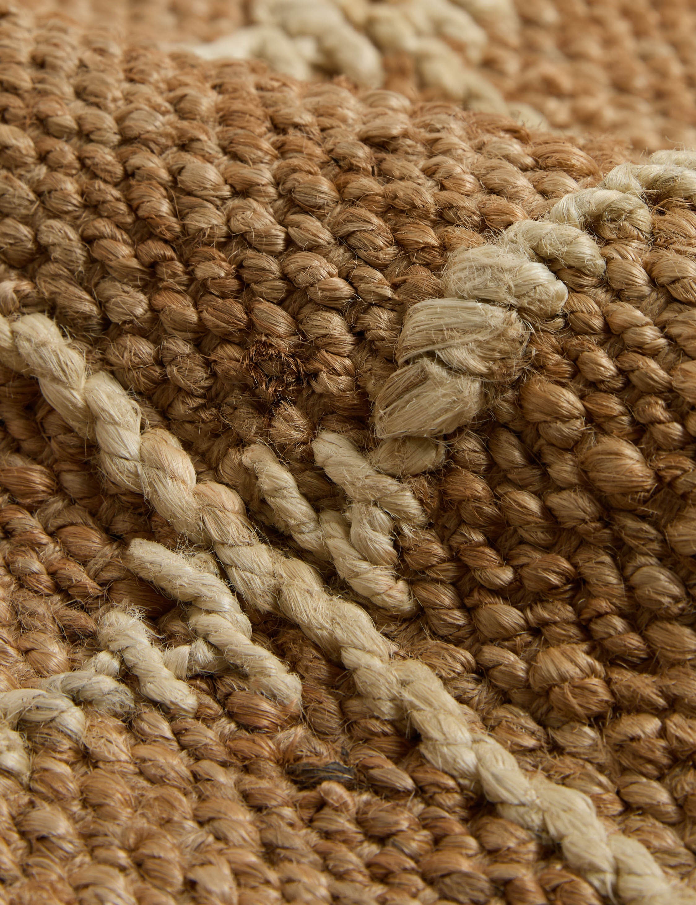 Jake Arnold Beddow Flatweave Jute Rug Swatch - 12