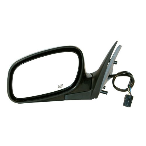 1998-2002 Lincoln Town Car Power Heated Folding Black Driver Side Rear View Mirror Replacement - Perfect for Winter Driving & Enhanced Visibility