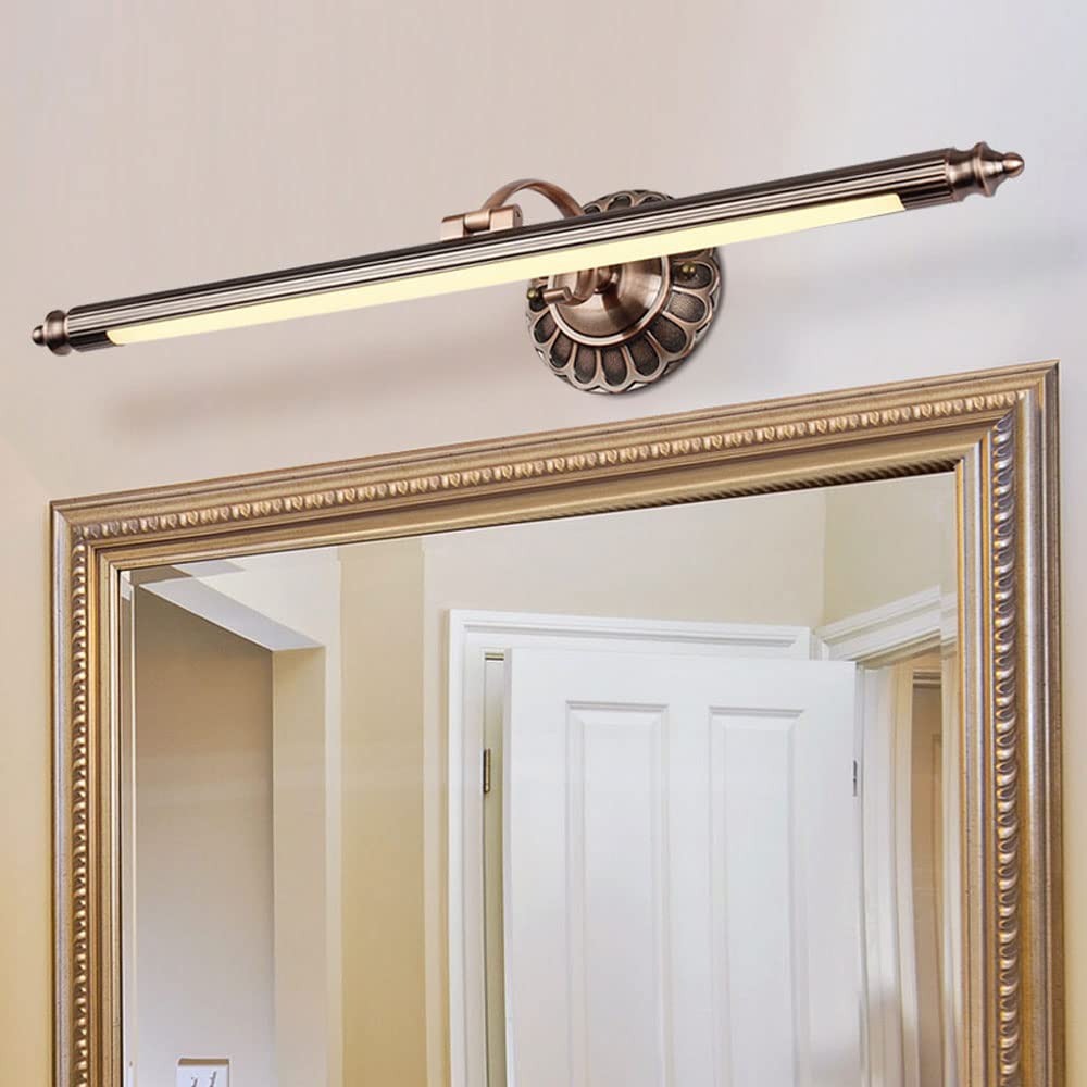 70CM LED Bathroom Vanity Lights - 12W Makeup Mirror Front Light Fixtures, Modern Wall Mounted Sconces for Bathroom & Dressing Room Lighting - Perfect for Makeup Application, Shaving, and Home Decor