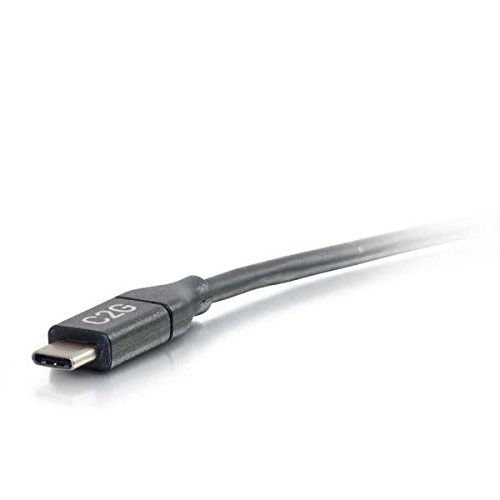 C2G USB C to VGA Adapter - 9ft (2.74m) Black Video Converter Cable for MacBook Pro, Dell XPS, HP Laptop - Connect Monitor, Projector, HDTV for Presentations & Home Office Setup