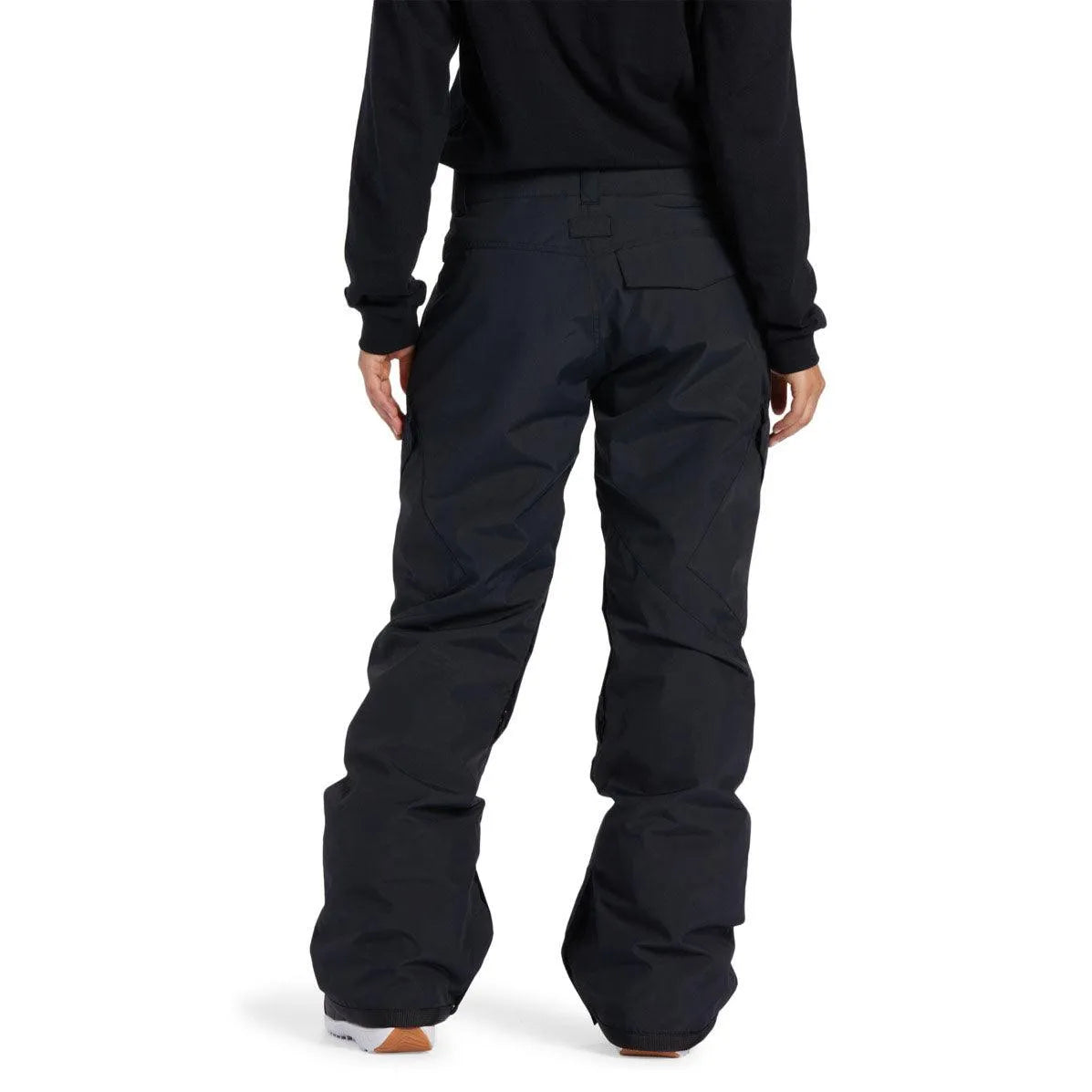 DC Snow Nonchalant Women's Black Snowboard Pants - Waterproof & Insulated for Winter Sports & Outdoor Adventures