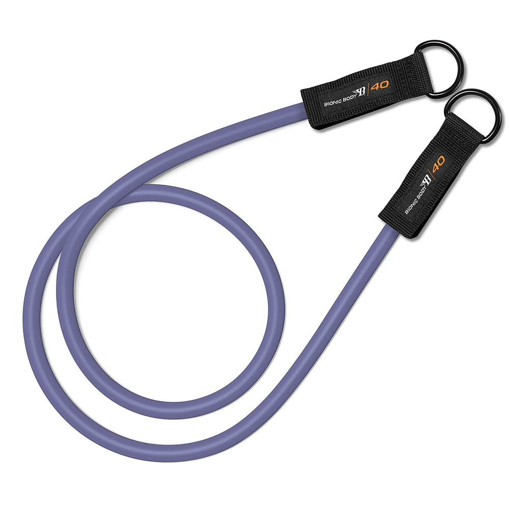 40LB Resistance Bands Set - Heavy Duty Exercise Bands for Home Gym, Strength Training, Physical Therapy - Perfect for Full Body Workouts, Muscle Building & Rehabilitation
