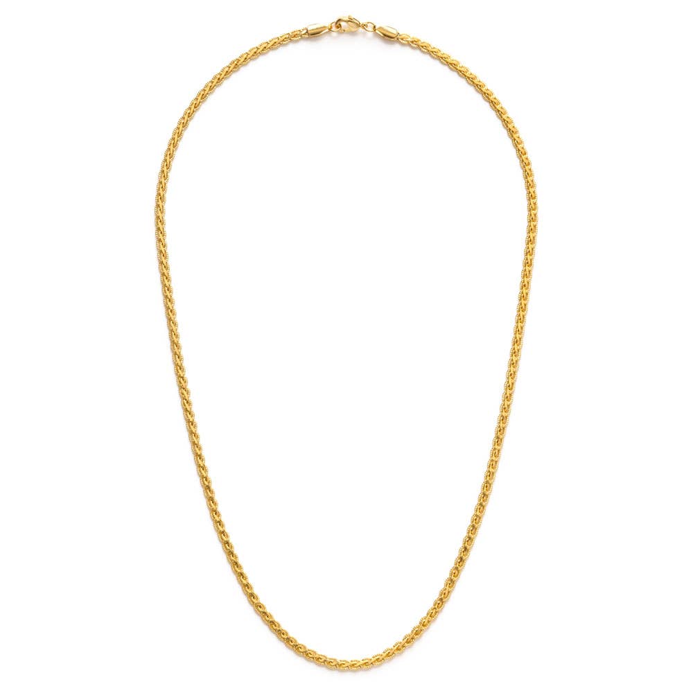 Elegant Serpentine Chain Necklace for Women | Trendy Gold & Silver Snake Jewelry | Perfect for Casual Wear, Date Night & Gift Giving