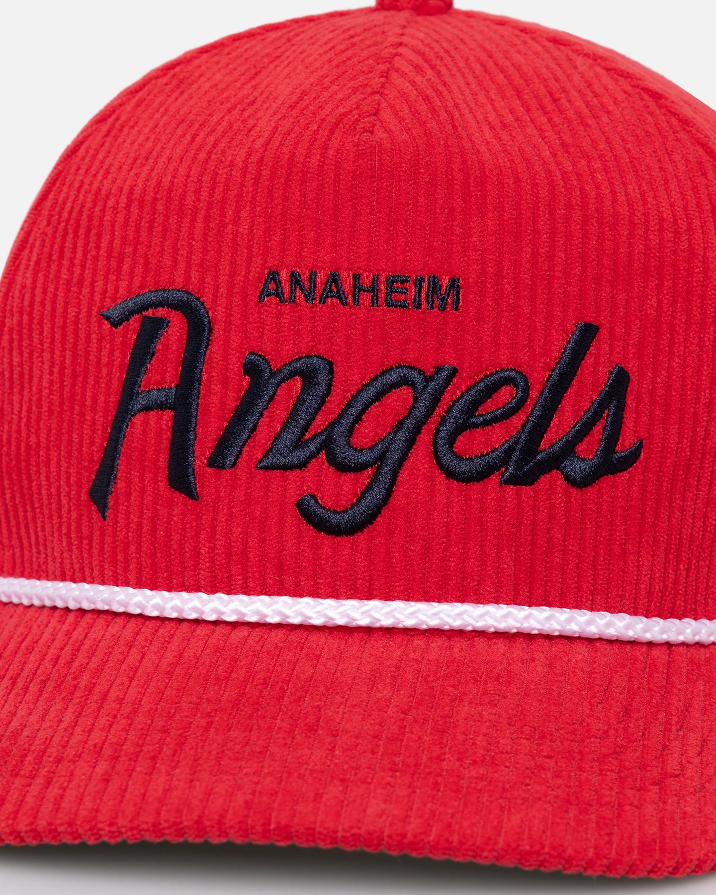 47 Brand Anaheim Angels MLB Opening Day Snapback Hat - Adjustable Crossrope Hitch Closure in Red - Perfect for Baseball Games, Fan Gear & Casual Streetwear