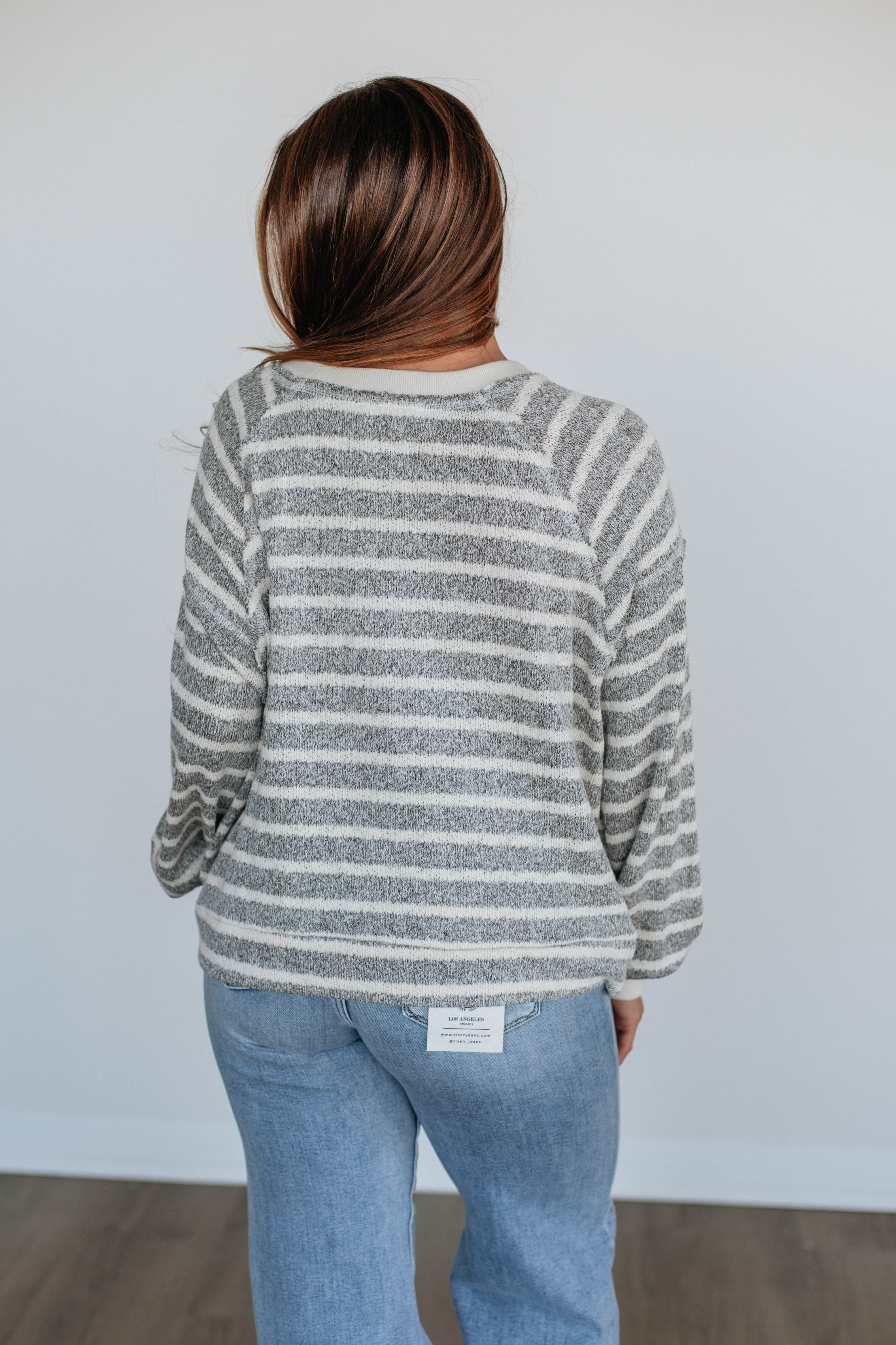 Anisha Women's Striped Casual T-Shirt - Soft Cotton Short Sleeve Blouse for Everyday Wear, Work & Weekend Outfits