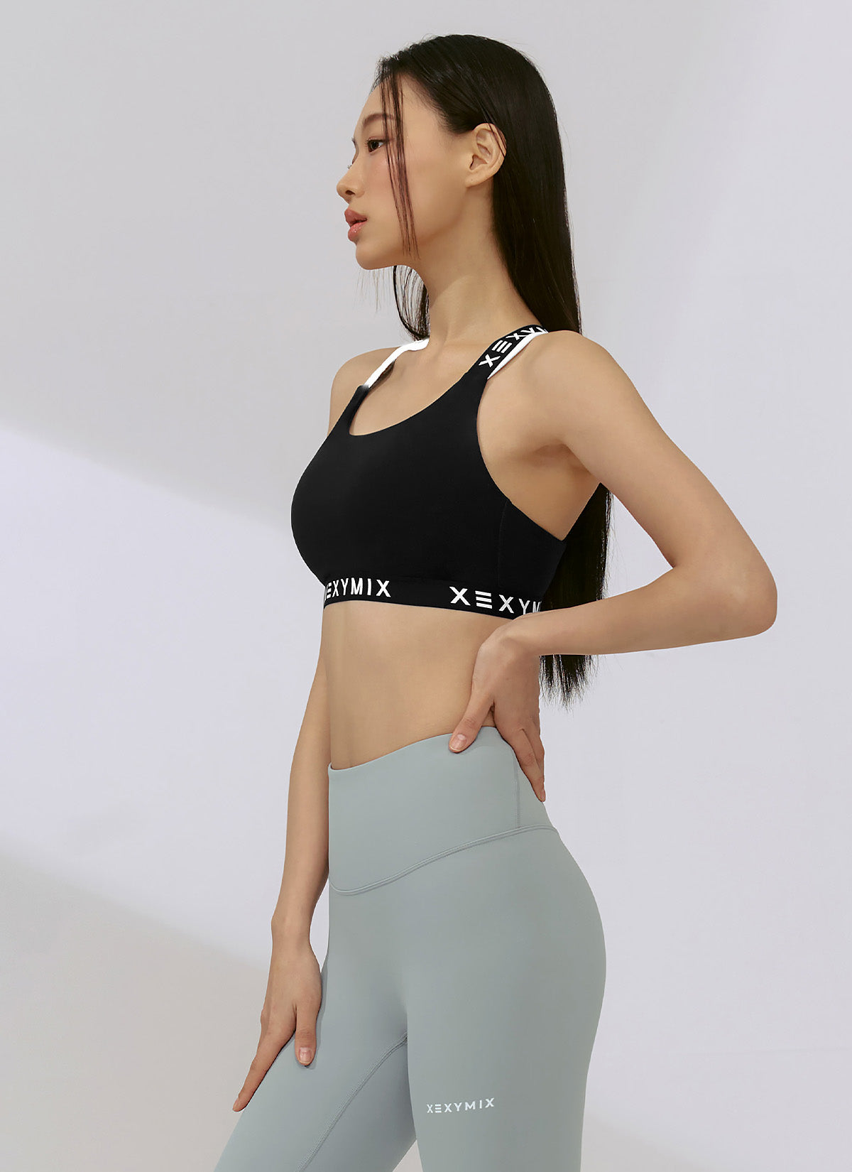 360N Black Label Back Point Bra Top - Seamless Support for Yoga, Workouts & Everyday Comfort
