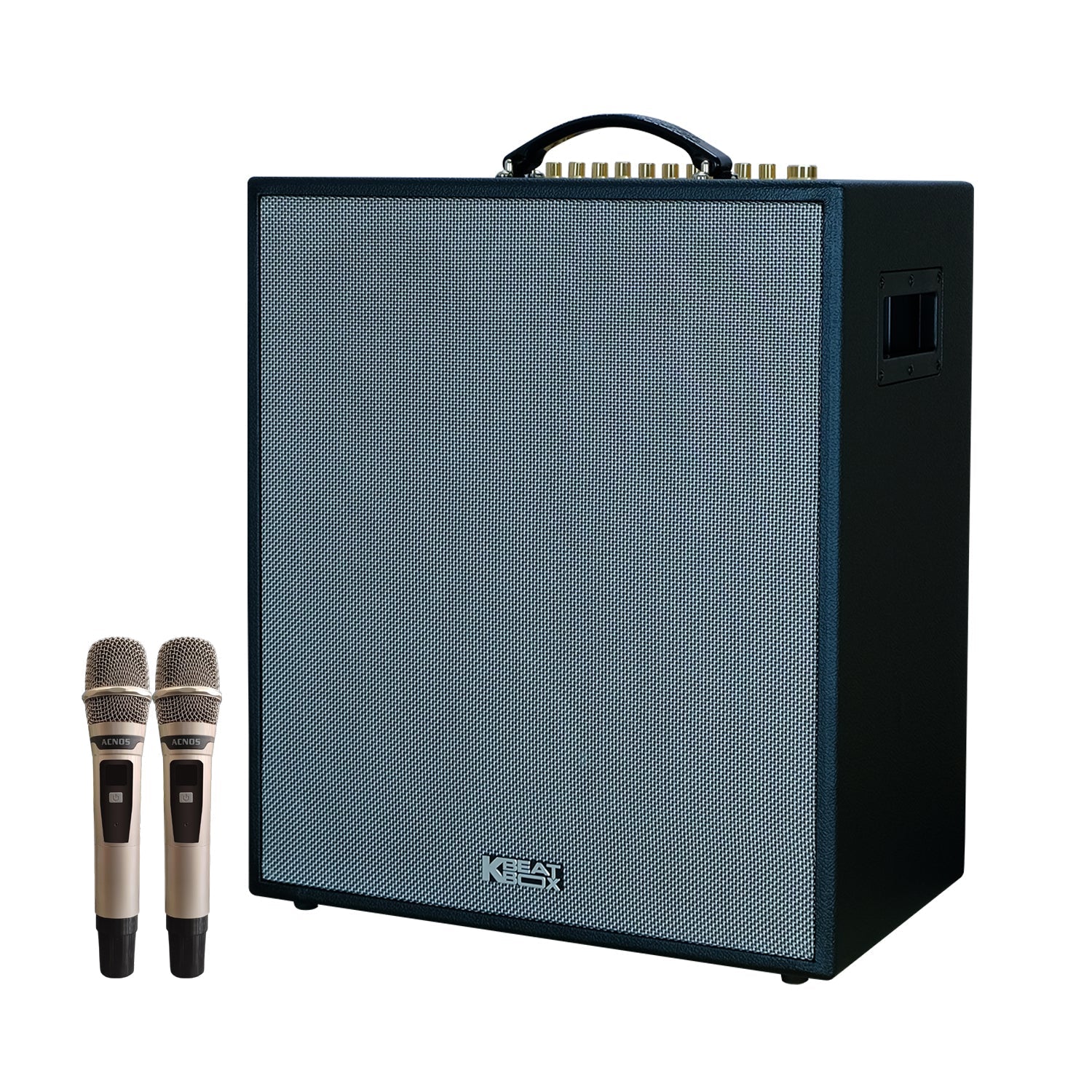 Acnos Soncamedia Kbeatbox CS 551Plus Portable Karaoke Speaker System with Powerful Sound - Perfect for Home Parties, Outdoor Gatherings & Professional Performances