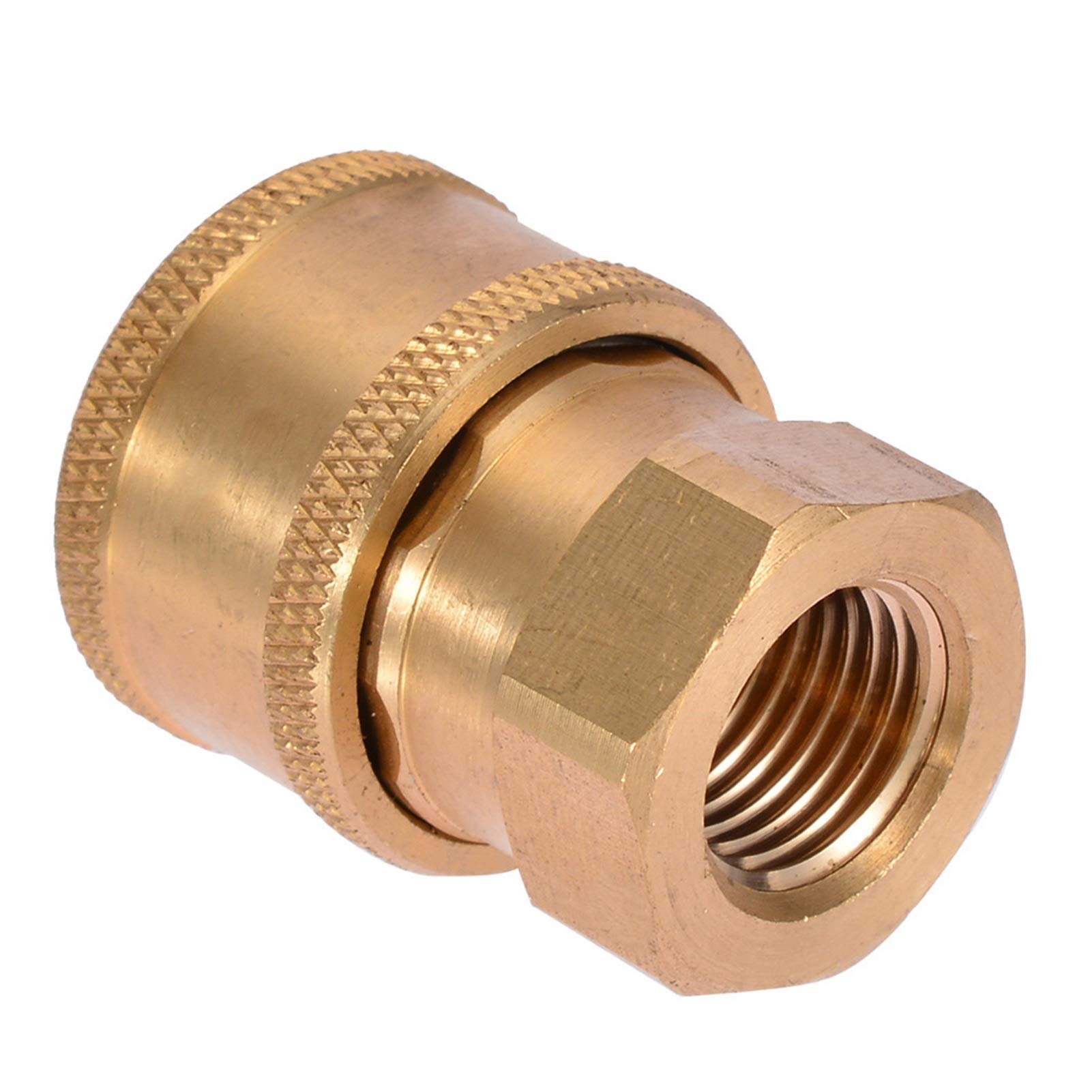 1/4'' Pressure Washer Hose Connector Adapter - Female Garden Watering Sprayer Tool & Faucet Pipe Fitting for Outdoor Cleaning, Car Washing & Lawn Irrigation | Xianglaa Hardware Accessories