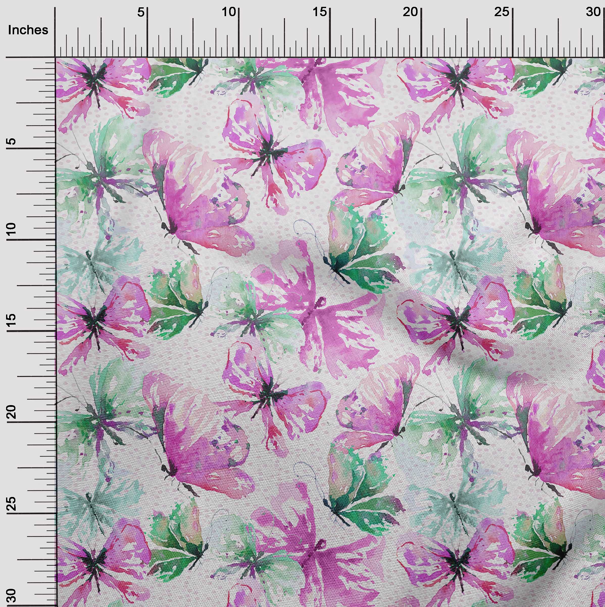 oneOone Velvet Fuschia Pink Fabric Wreath - Personalized Name Dress Material, 58 Inch Wide Fabric by The Yard - Perfect for DIY Wreaths, Home Decor, and Custom Clothing Projects