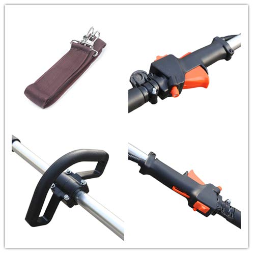 37CC Gas Pole Saw - 4-Stroke Chainsaw for Tree Trimming & Pruning - Long Reach Trimmer for Garden & Farm Use
