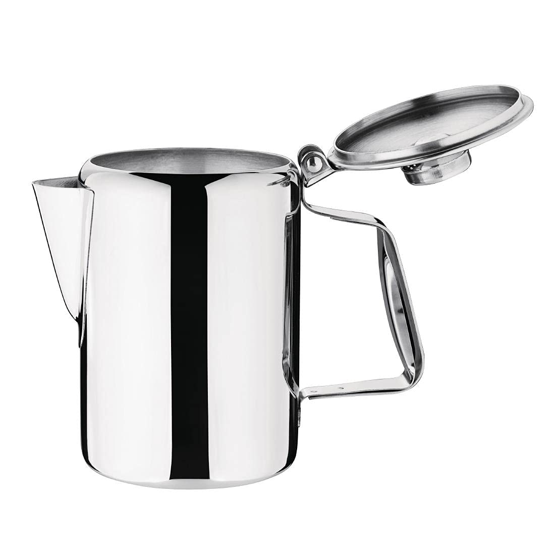 Concorde 20Oz Stainless Steel Coffee Pot - Italian Espresso Maker for Stovetop & Camping - Perfect for Home, Office & Outdoor Use