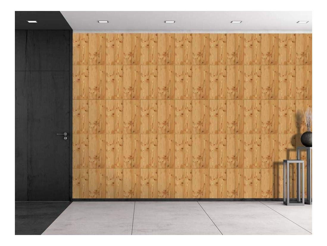 Wall26 - Large Self-Adhesive Vinyl Wall Mural with Seamless Wood Floor Pattern | Removable Modern Wallpaper for Home Decor | Perfect for Living Room, Bedroom, Office & Nursery | 100