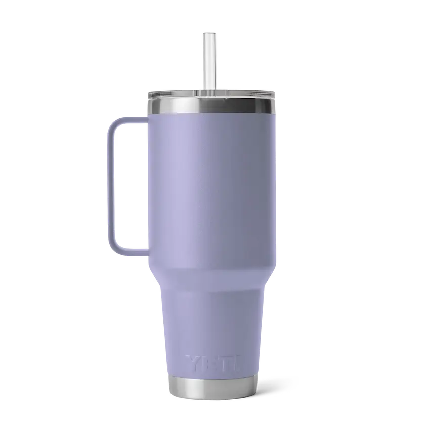 Yeti Rambler 42 oz Stainless Steel Insulated Straw Mug - Keeps Drinks Cold for Hours, Perfect for Outdoor Adventures, Camping, and Travel